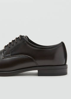 Blucher suit shoes — Brown 3