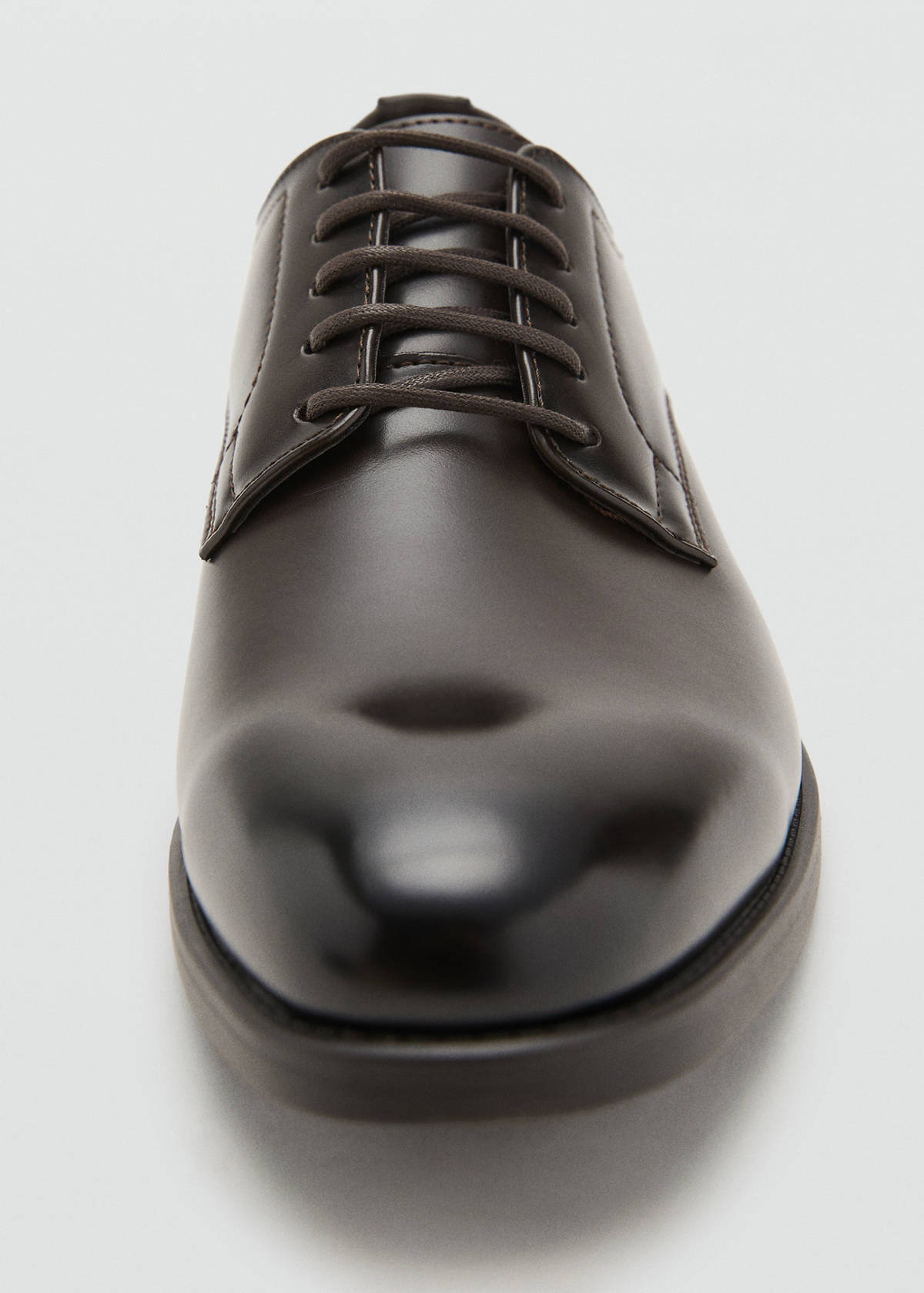 Blucher suit shoes — Brown