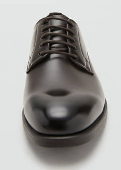 Blucher suit shoes — Brown 4