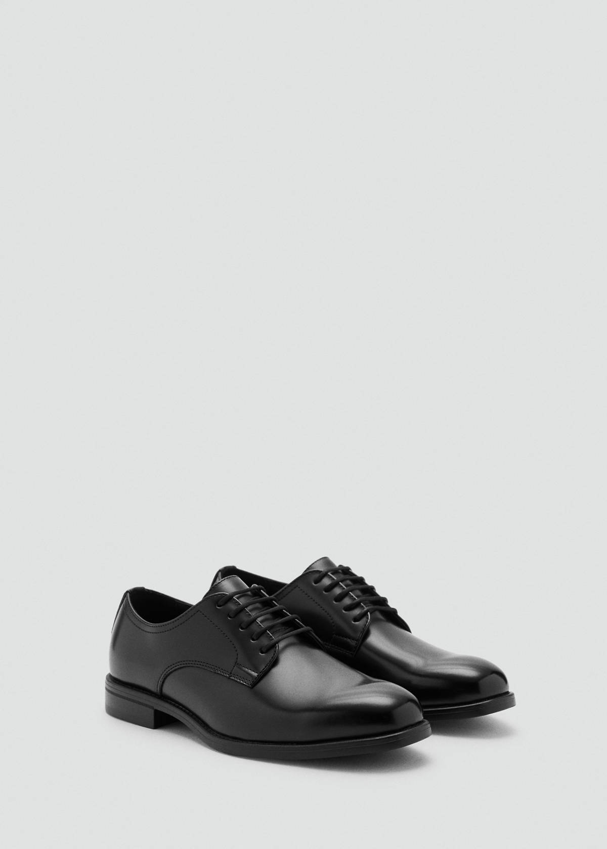 Blucher suit shoes — Black