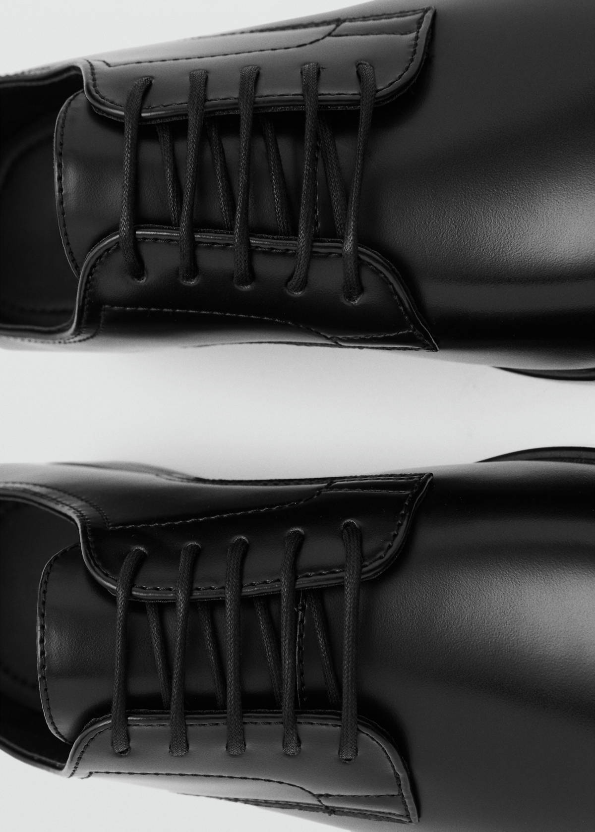 Blucher suit shoes — Black