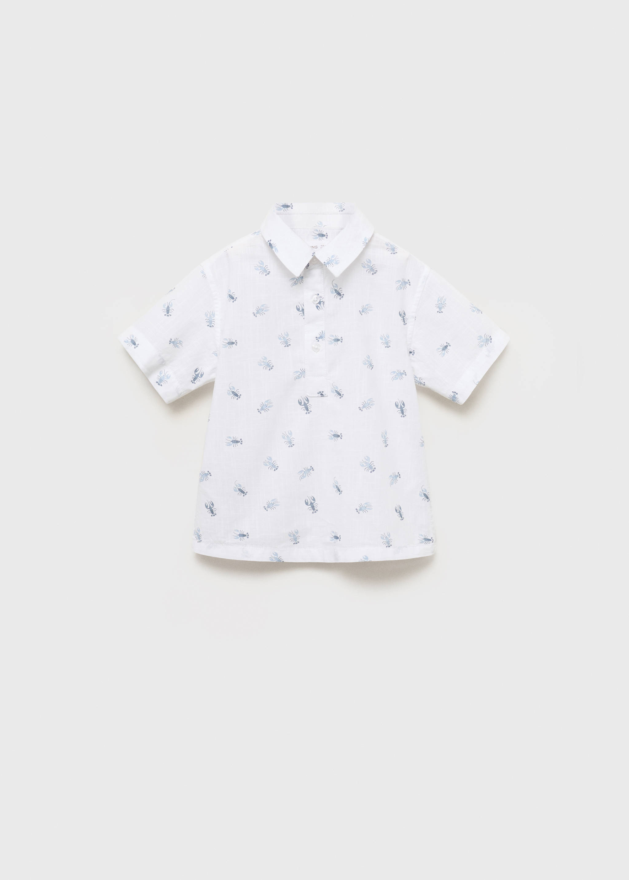 Printed short-sleeved shirt - Article without model