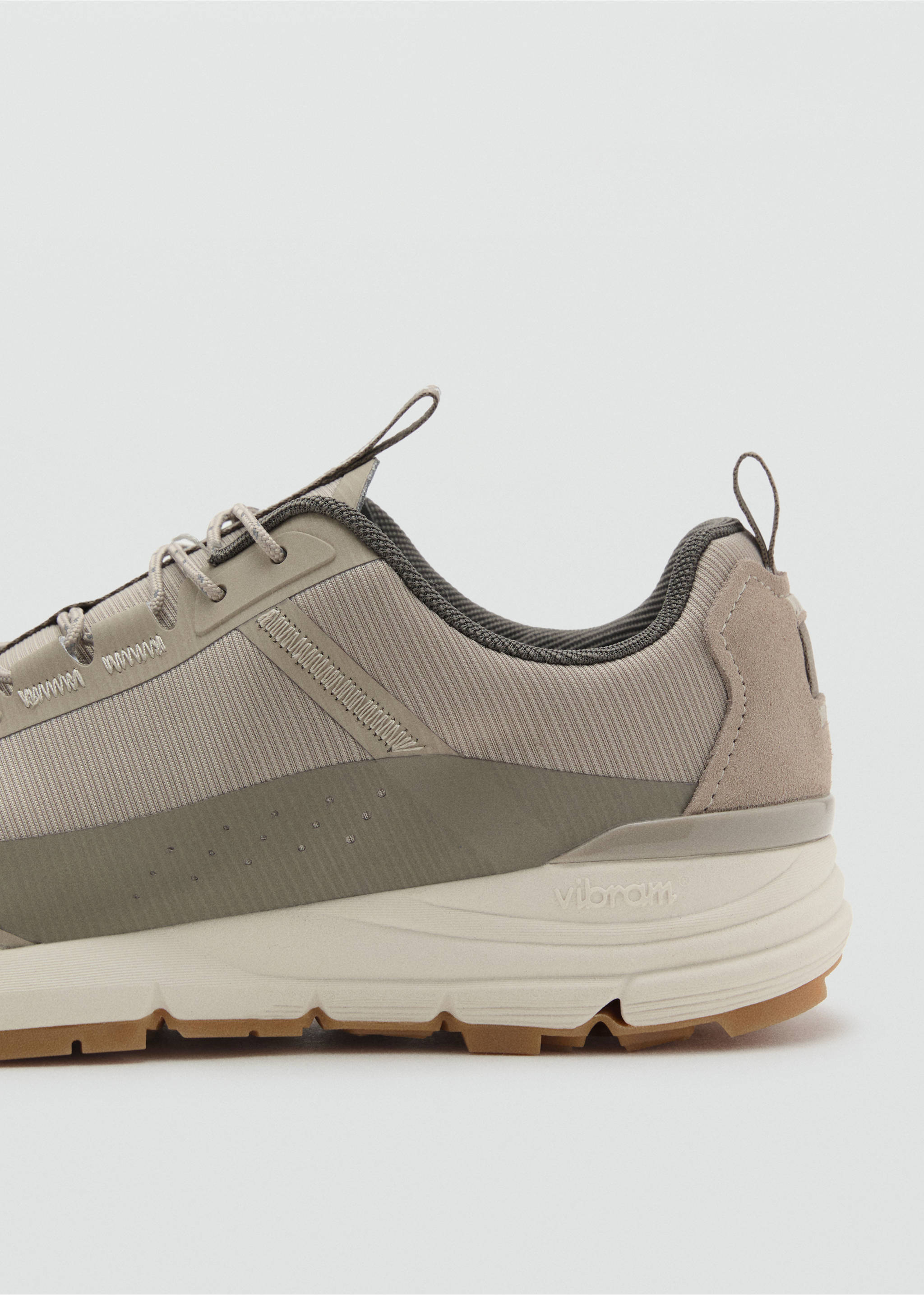 Baskets semelle VIBRAM® - Détail de l'article 1, Beige. Ref: 17081199-00.