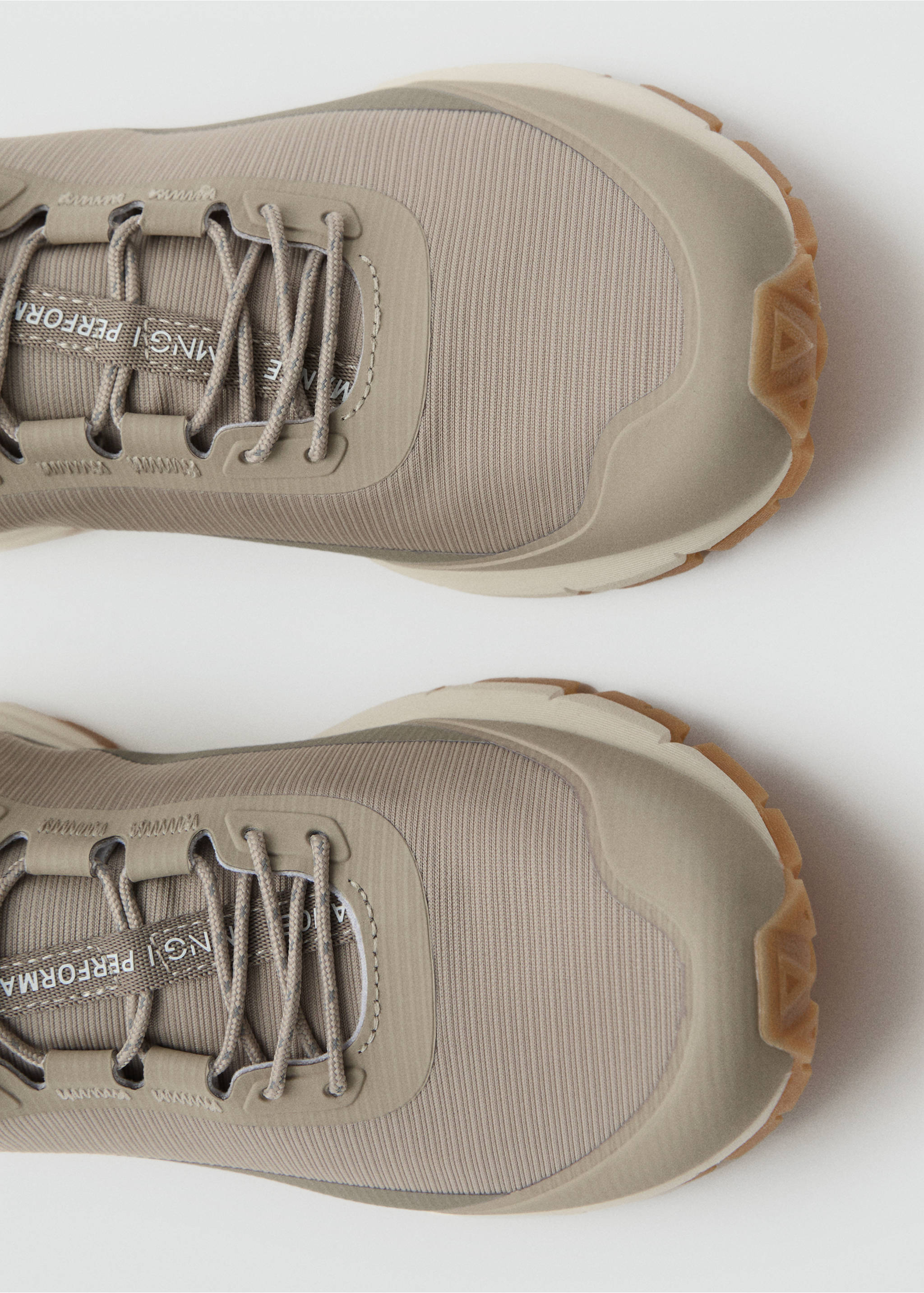 Baskets semelle VIBRAM® - Détail de l'article 4, Beige. Ref: 17081199-00.