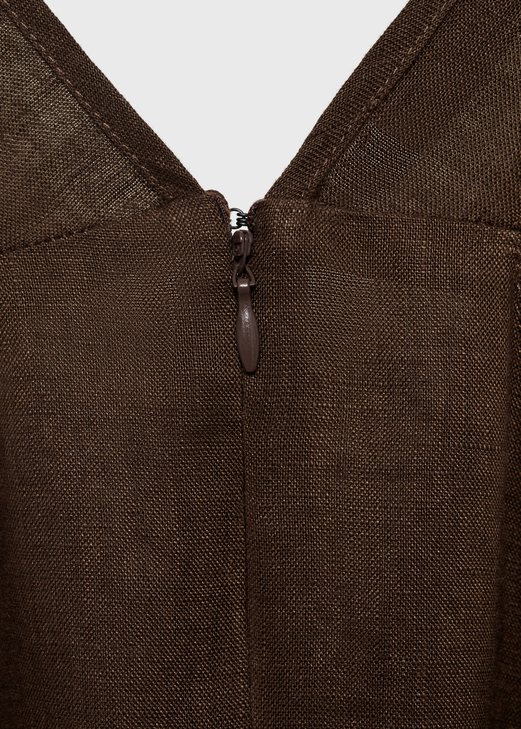 Vestido linho cinto - Pormenor do artigo 0