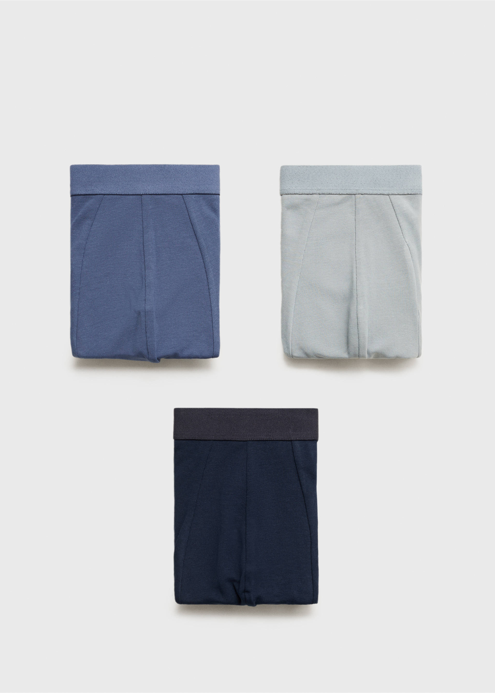 Lot 3 slips combinés - Article sans modèle, Bleu marine. Ref: 17081206-00.