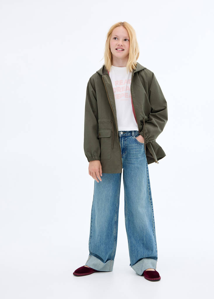 Pocket safari-style trench — Khaki