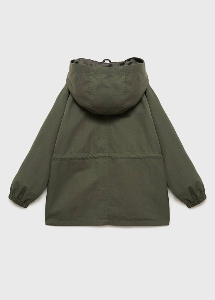 Pocket safari-style trench — Khaki