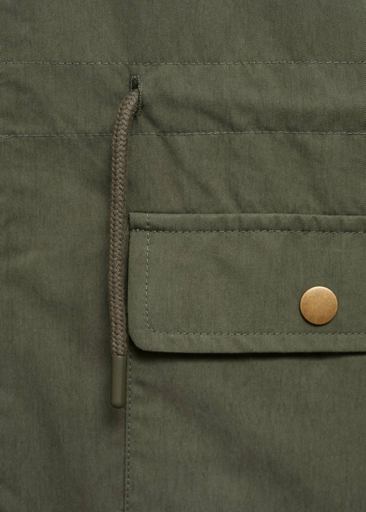 Pocket safari-style trench — Khaki