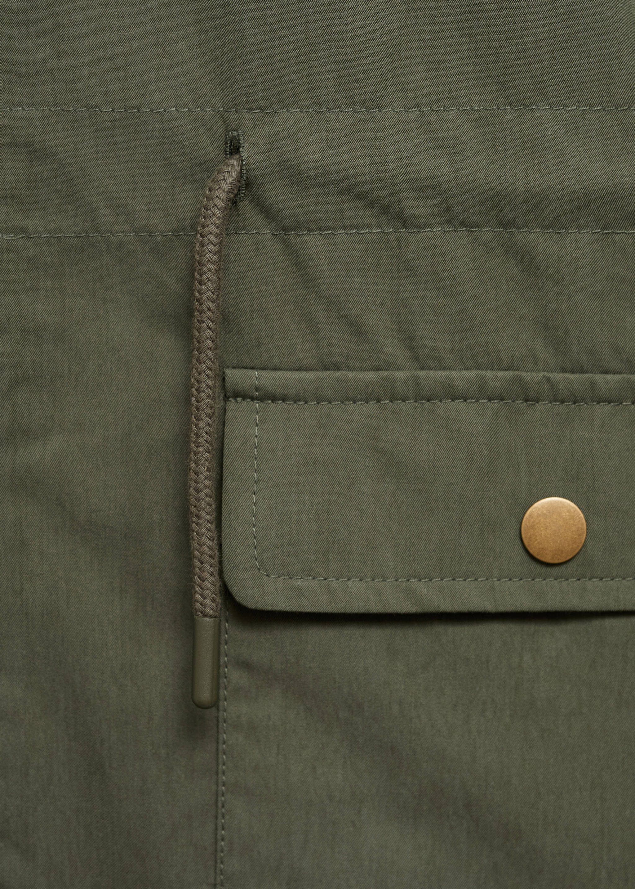Pocket safari-style trench - Details of the article 8