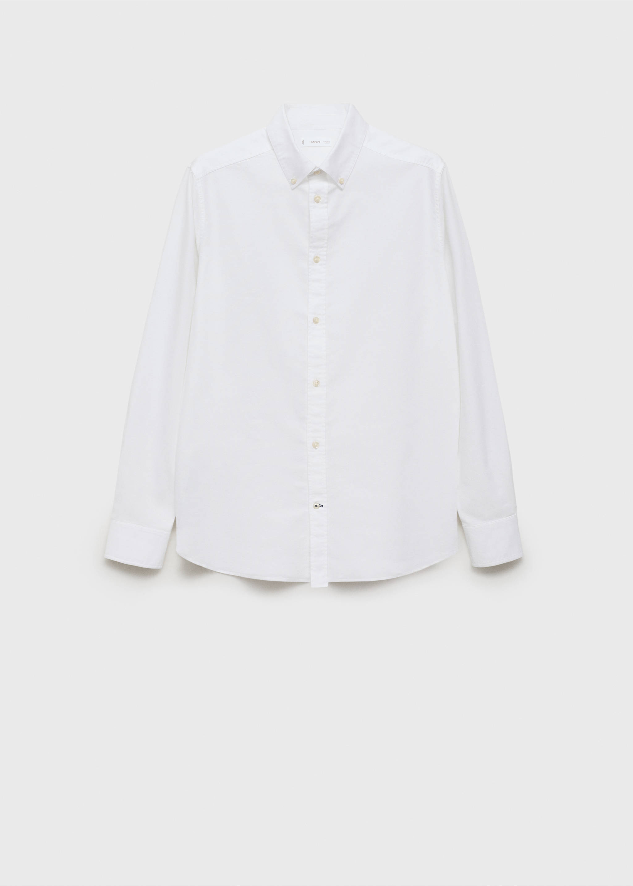 Camisa básica algodón - Artículo sin modelo, Blanco roto. Ref: 17081213-00.