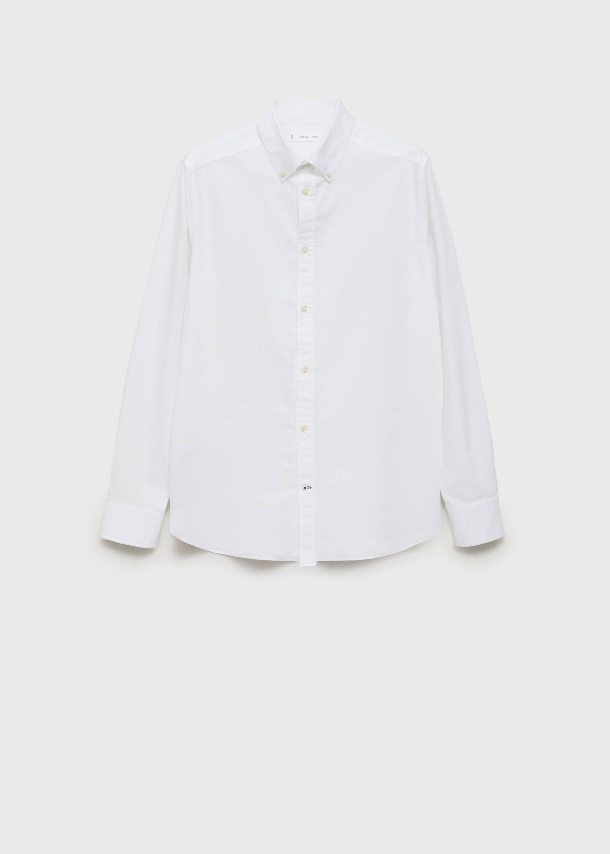 Essential cotton-blend shirt - Article without model