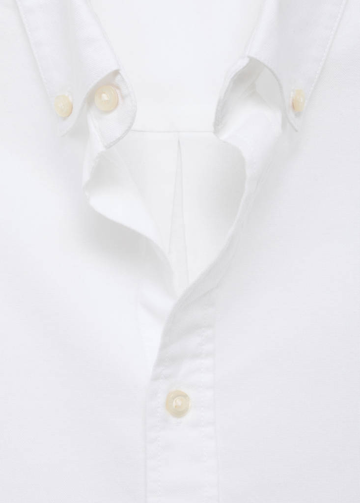 Oxford cotton shirt — Off White