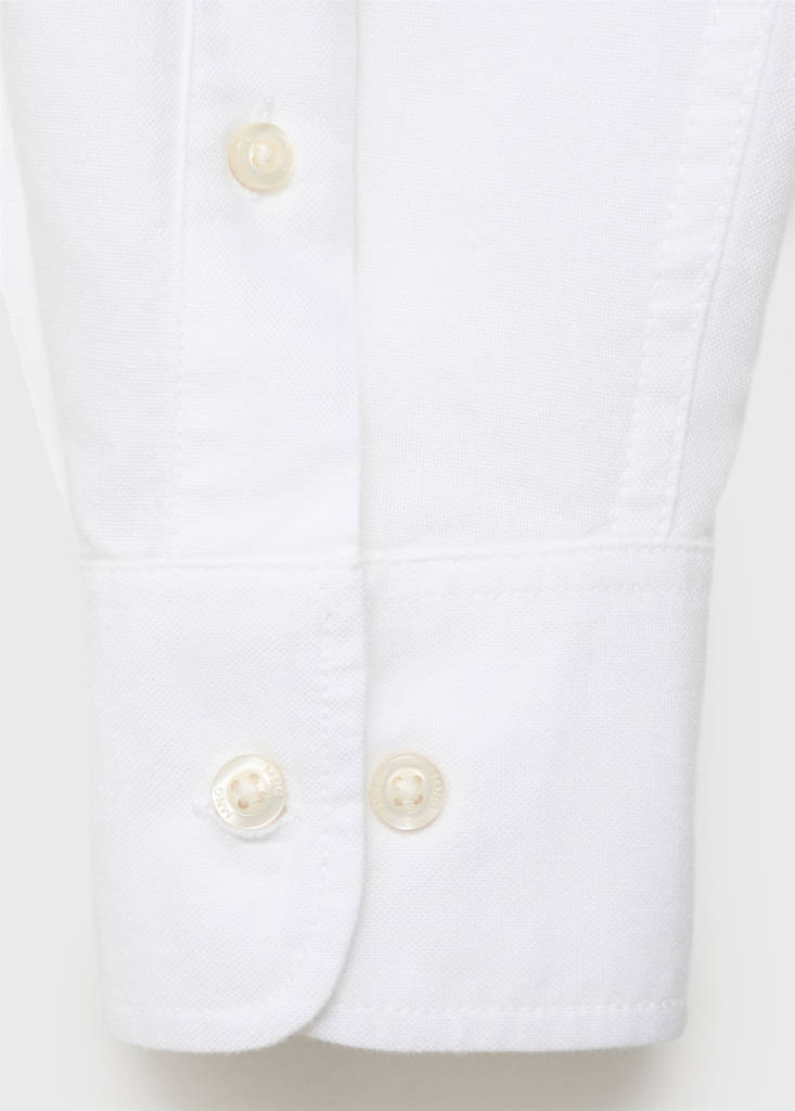 Oxford cotton shirt — Off White
