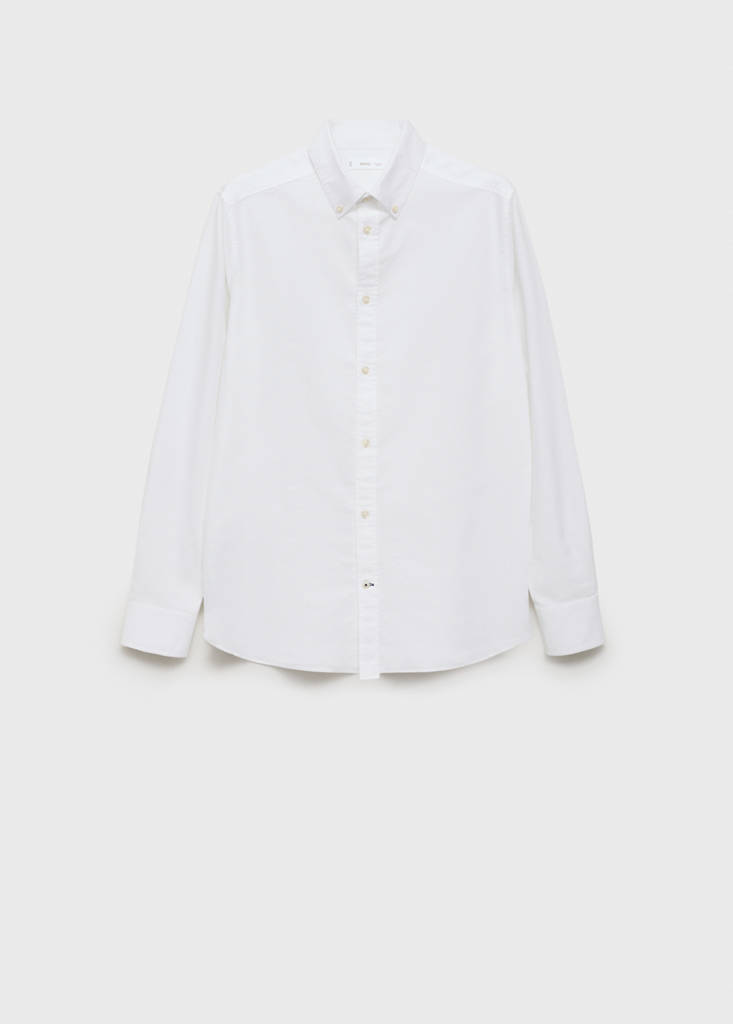 Oxford cotton shirt — Off White