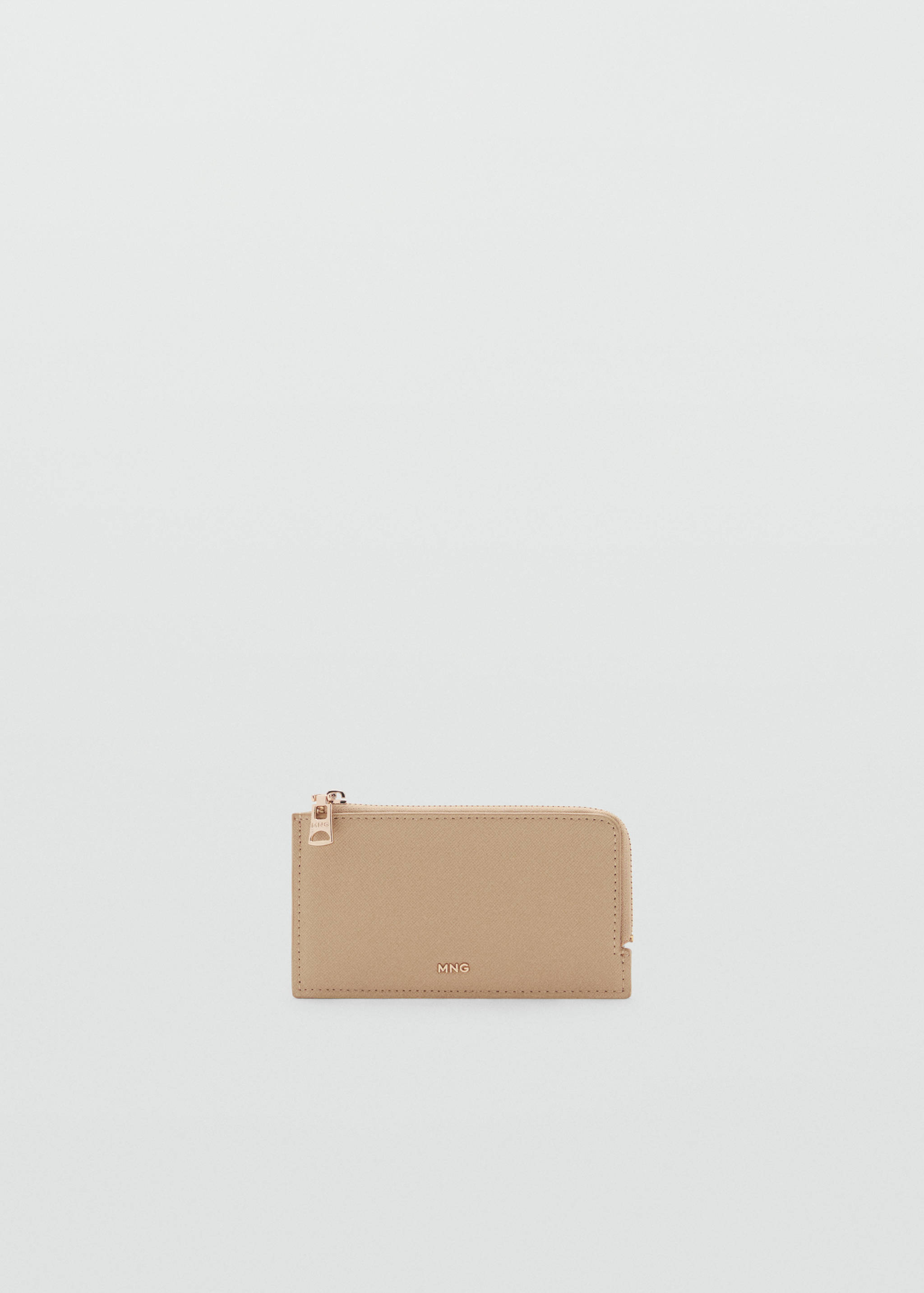 Бумажник под сафьян на молнии - Изделие без модели