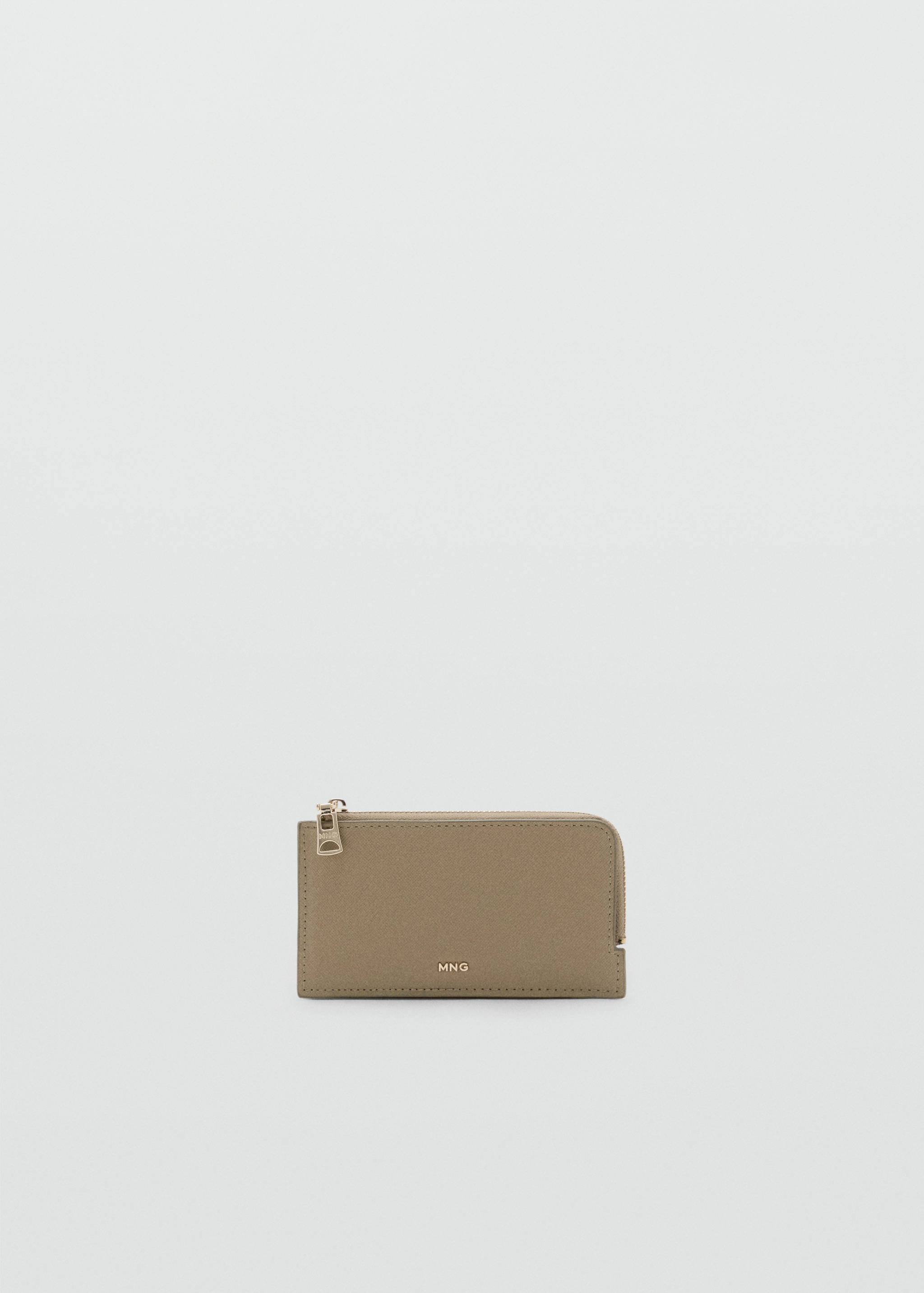 Бумажник под сафьян на молнии - Изделие без модели