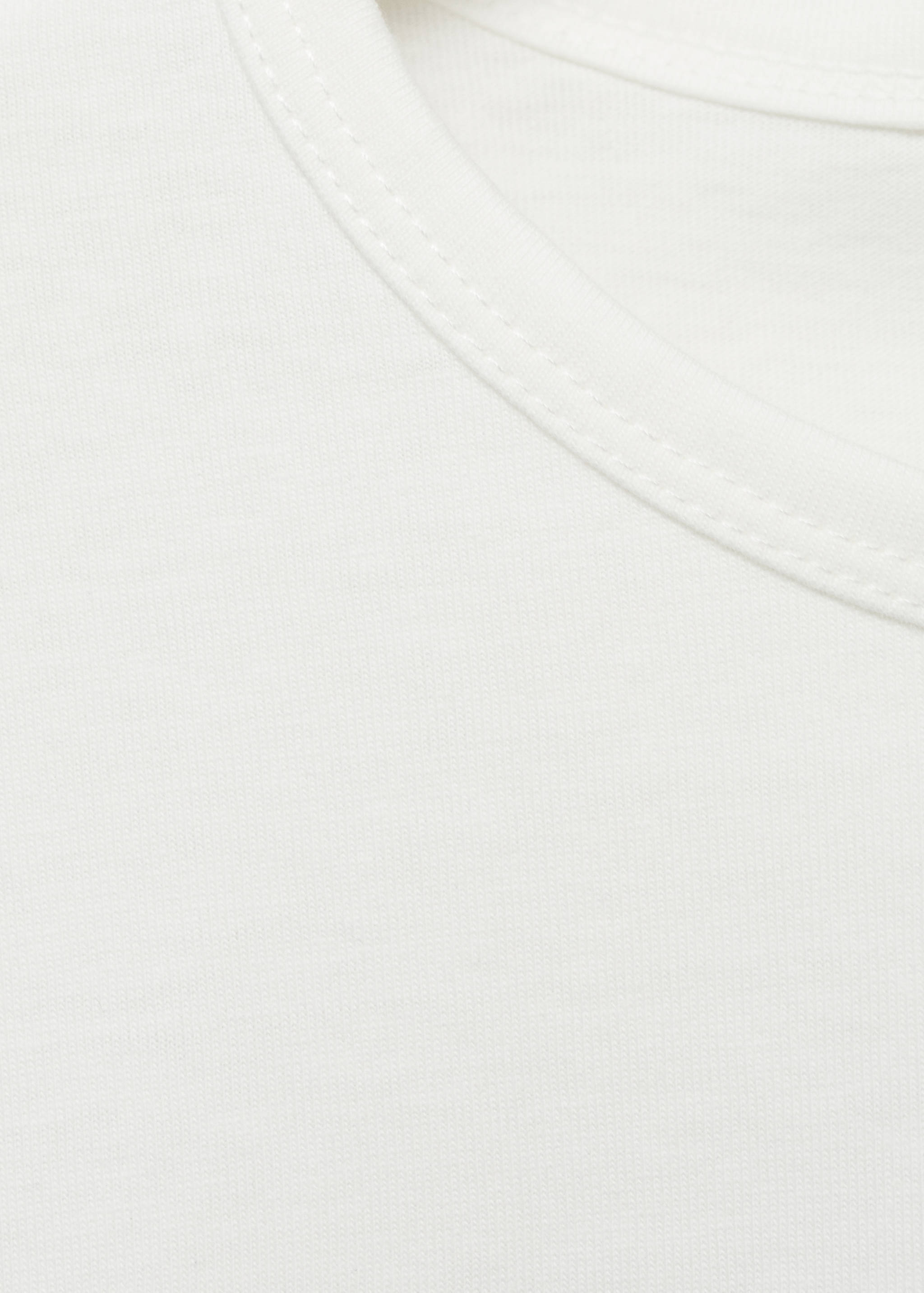 Printed cotton-blend t-shirt - Details of the article 0
