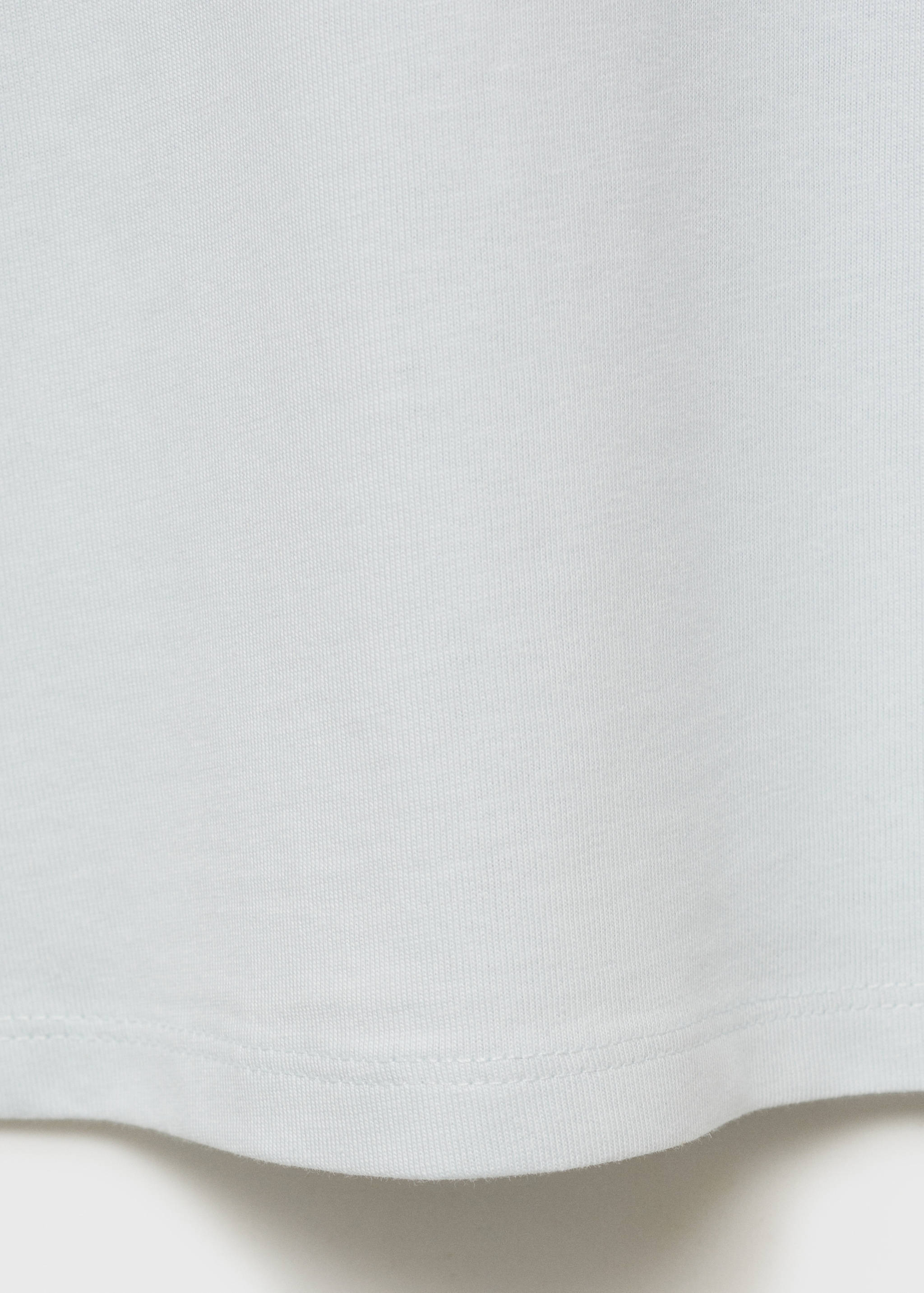 Printed cotton-blend t-shirt - Details of the article 0