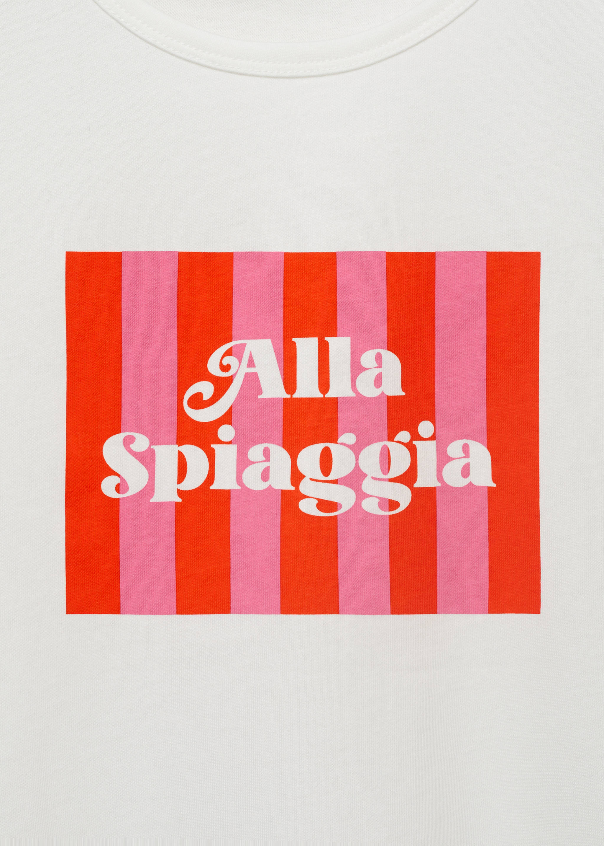 T-shirt en coton imprimé - Détail de l'article 8