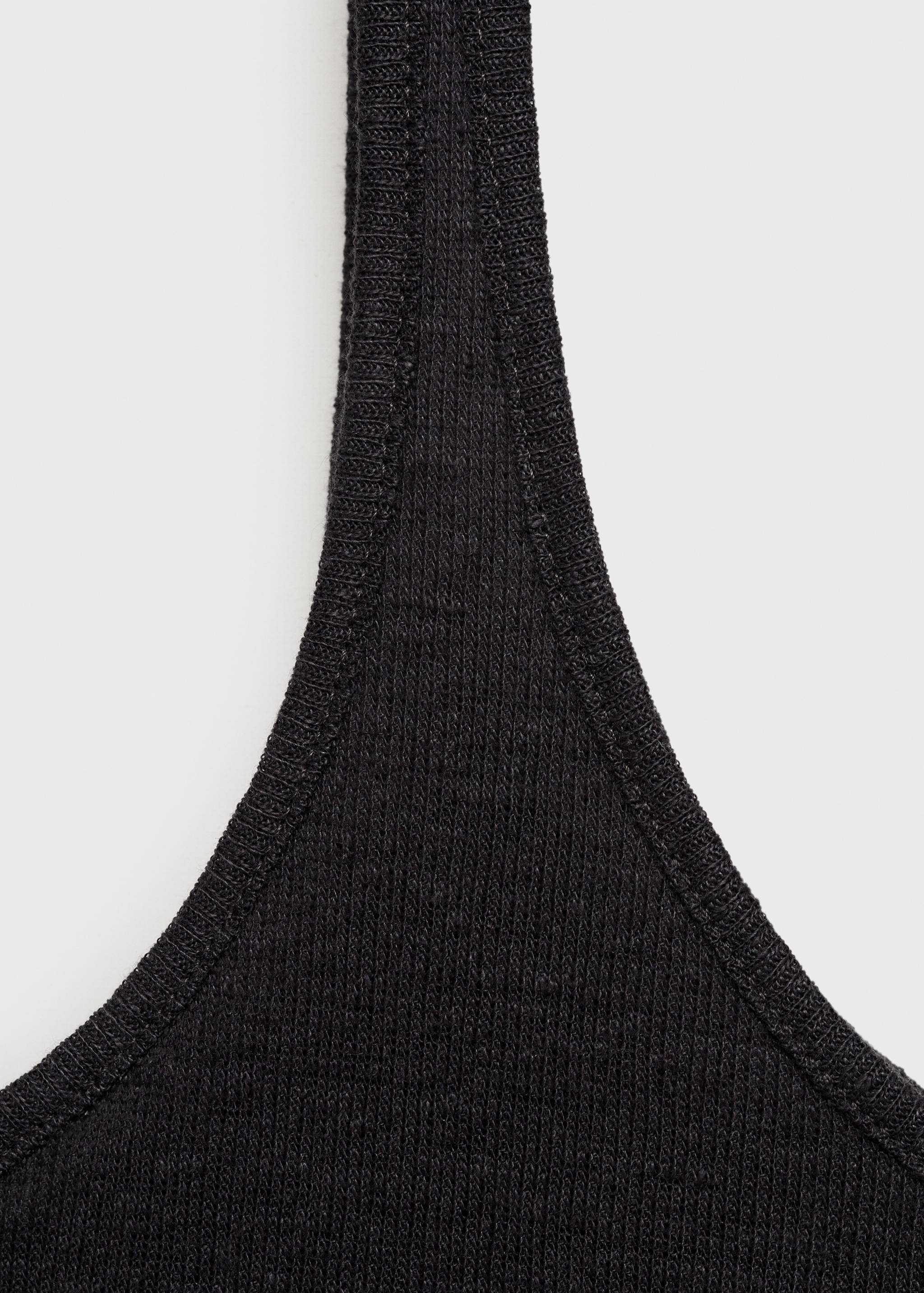 Strappy linen top - Details of the article 8