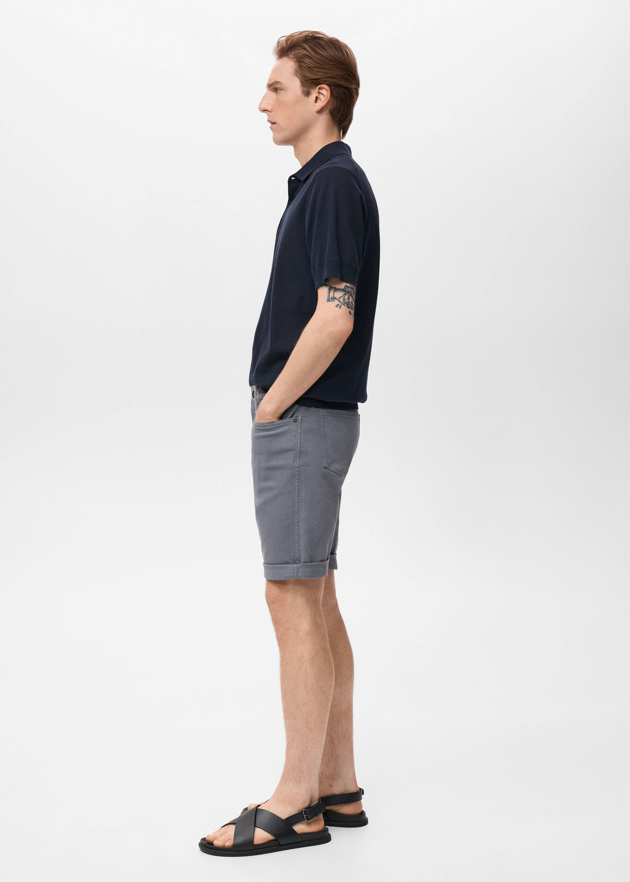Bermuda en jean slim fit - Détail de l'article 2