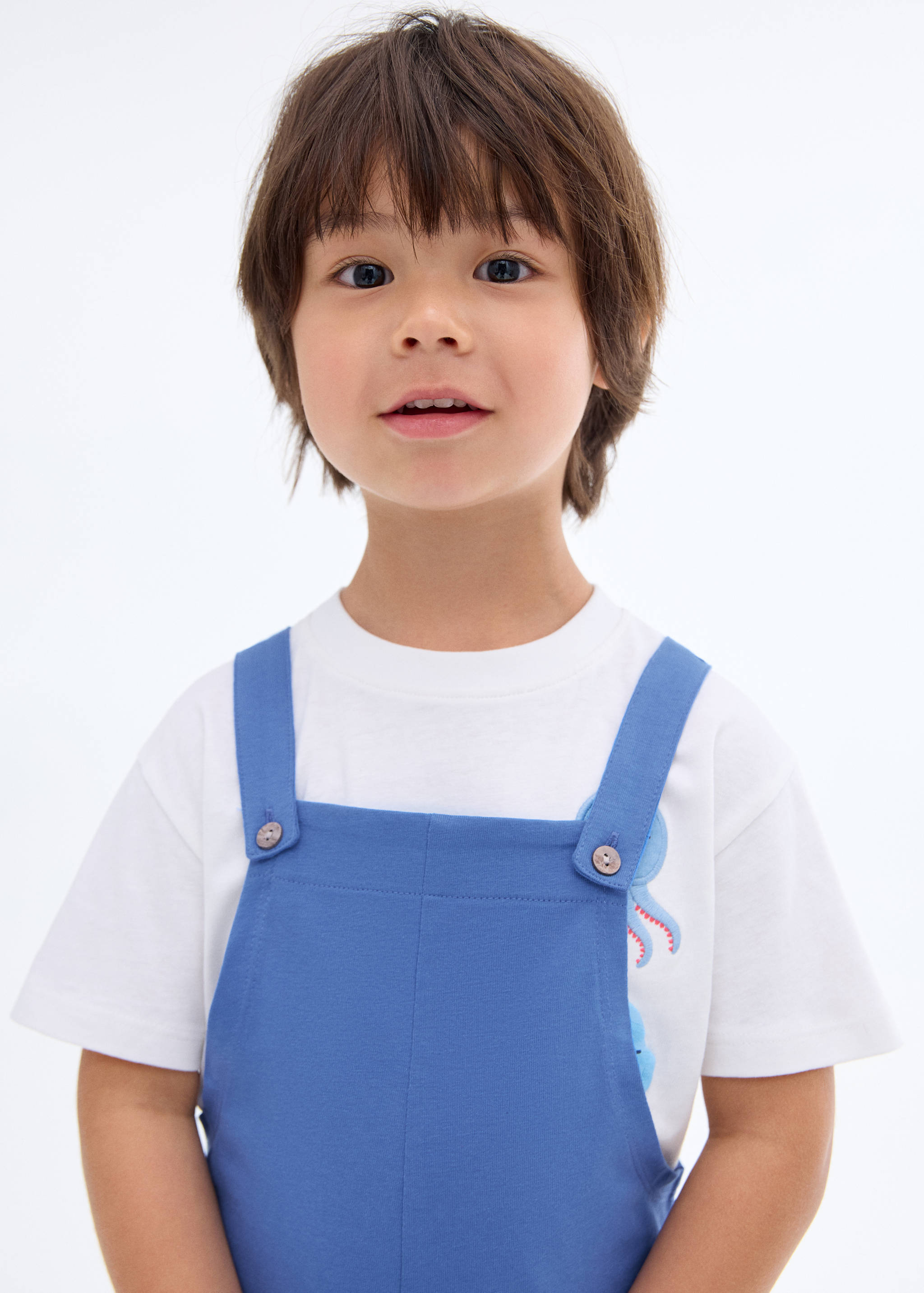 Salopette corta maglia - Piano medio