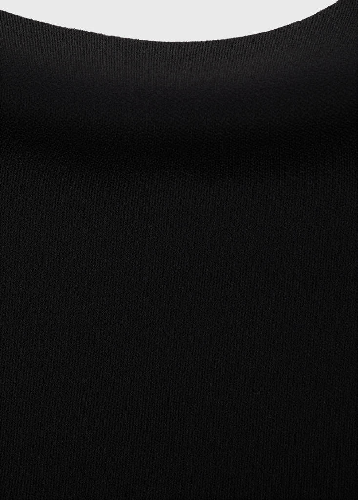 Open-back top — Black