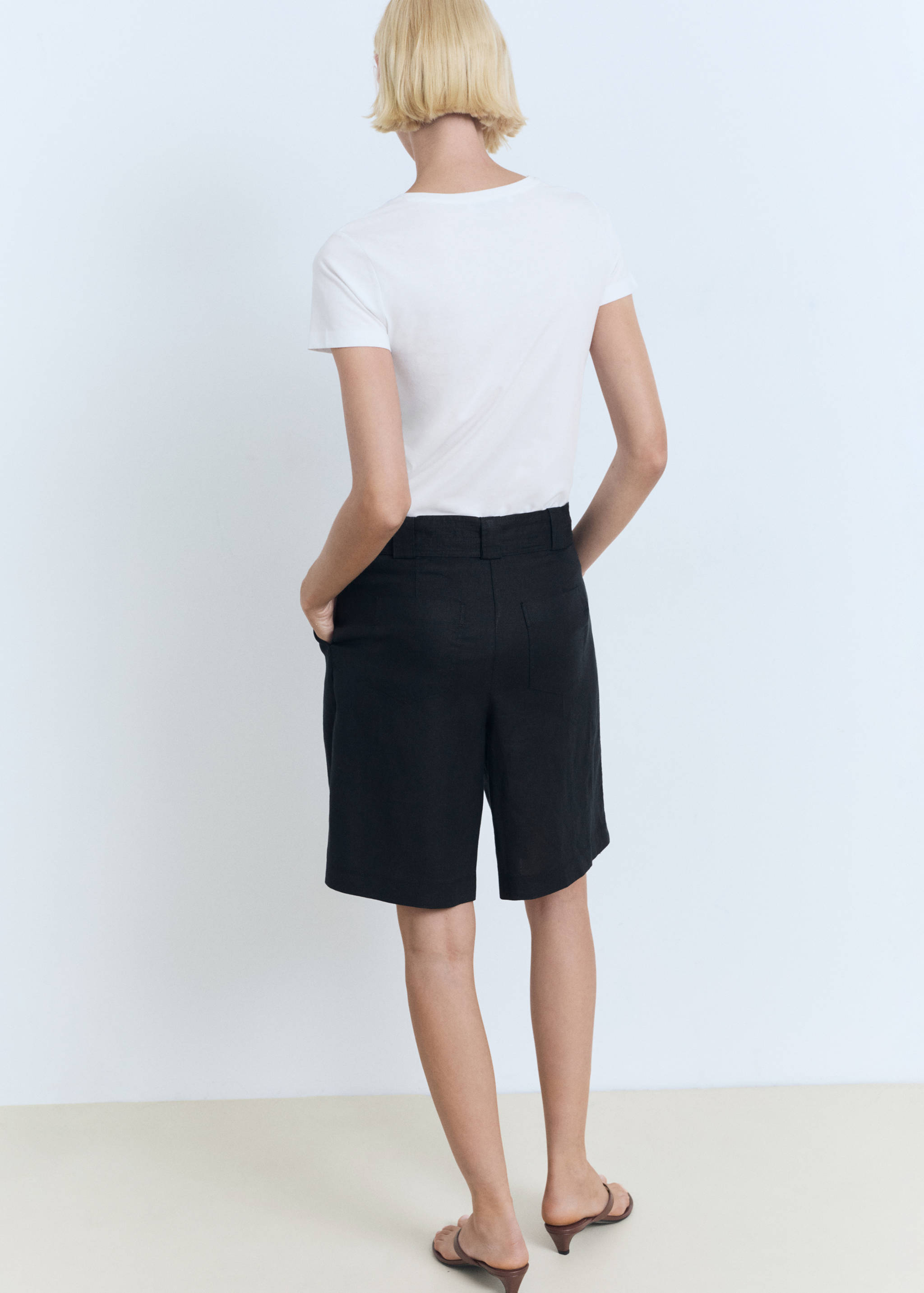 Logo cotton T-shirt - Reverse of the article