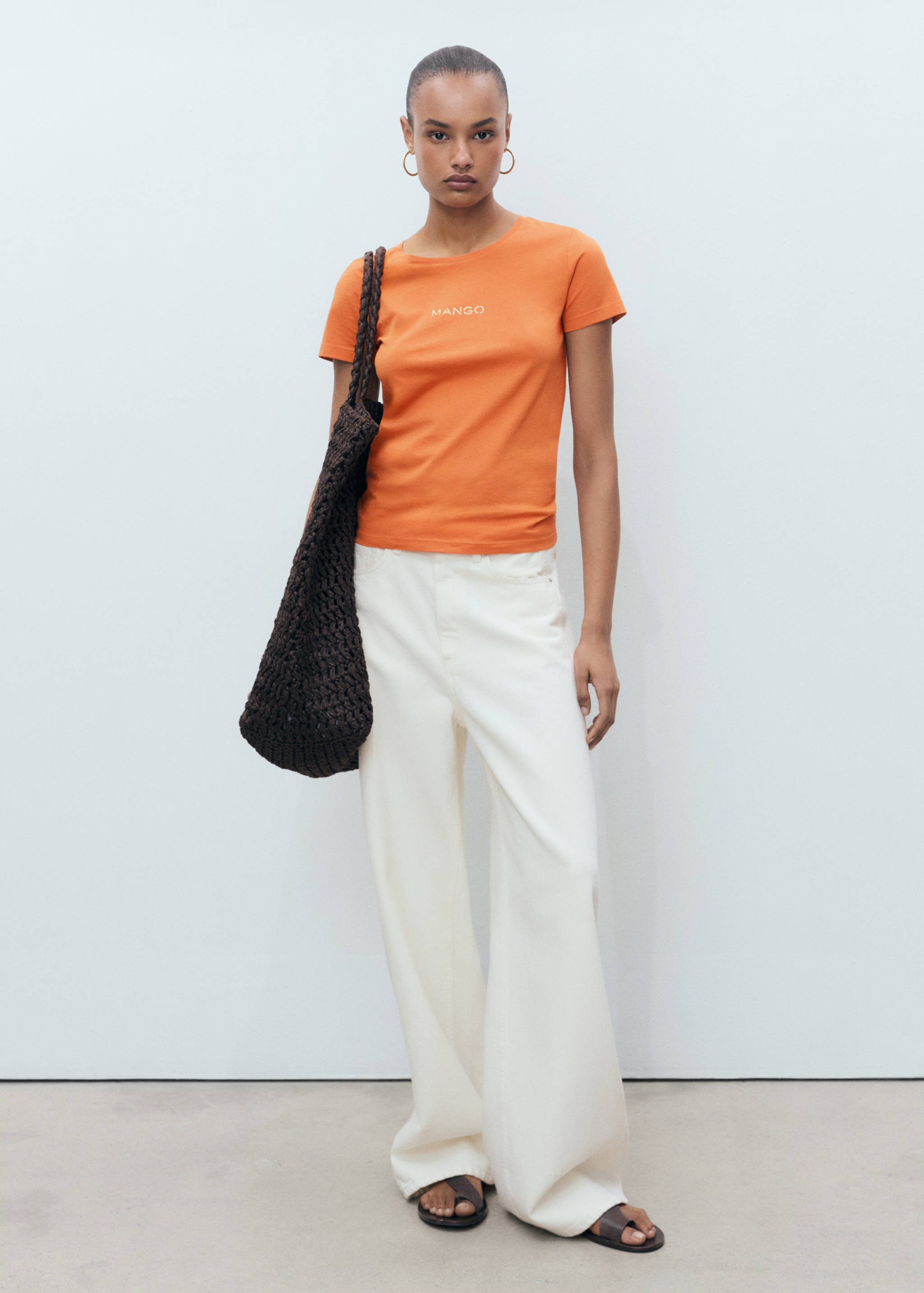 Logo cotton T-shirt - General plane