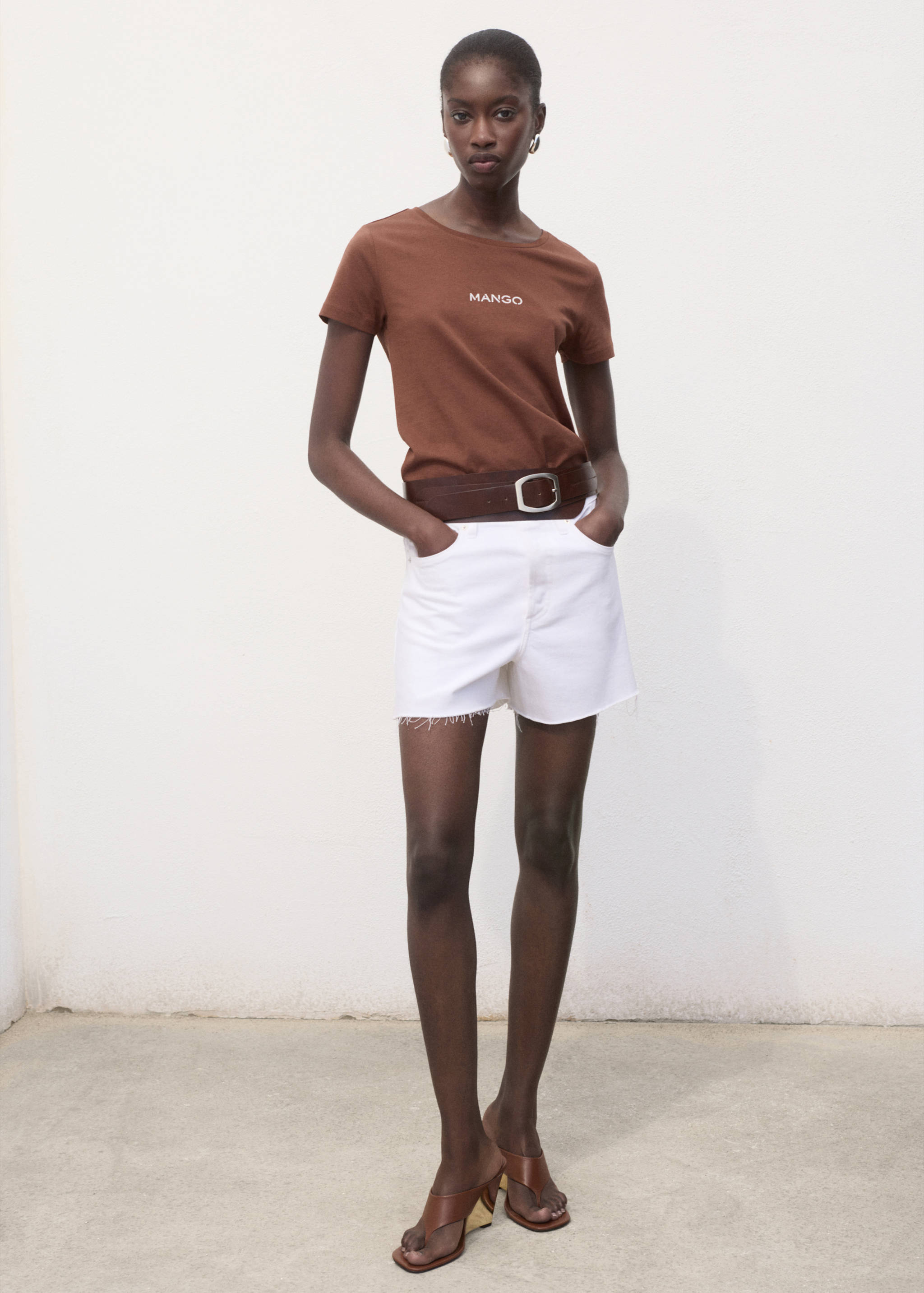 Logo cotton T-shirt - General plane