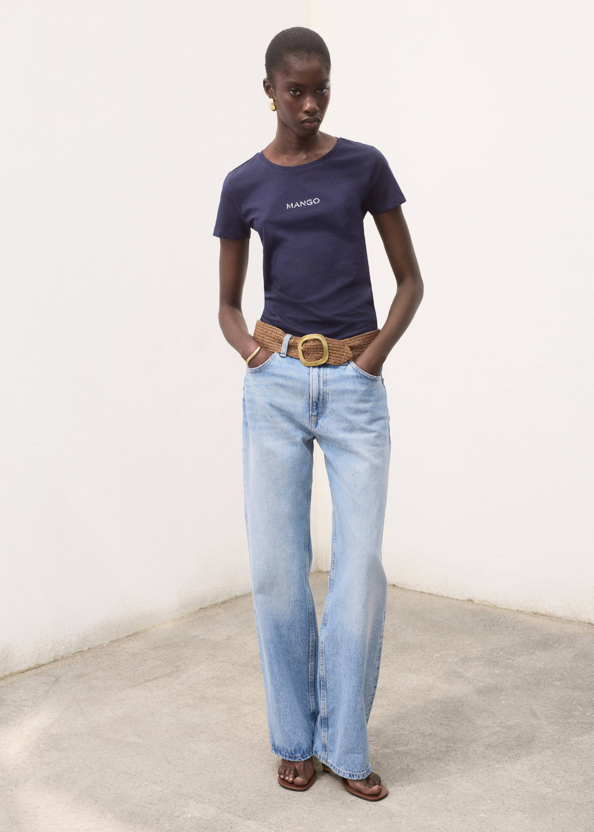 Logo cotton T-shirt - General plane