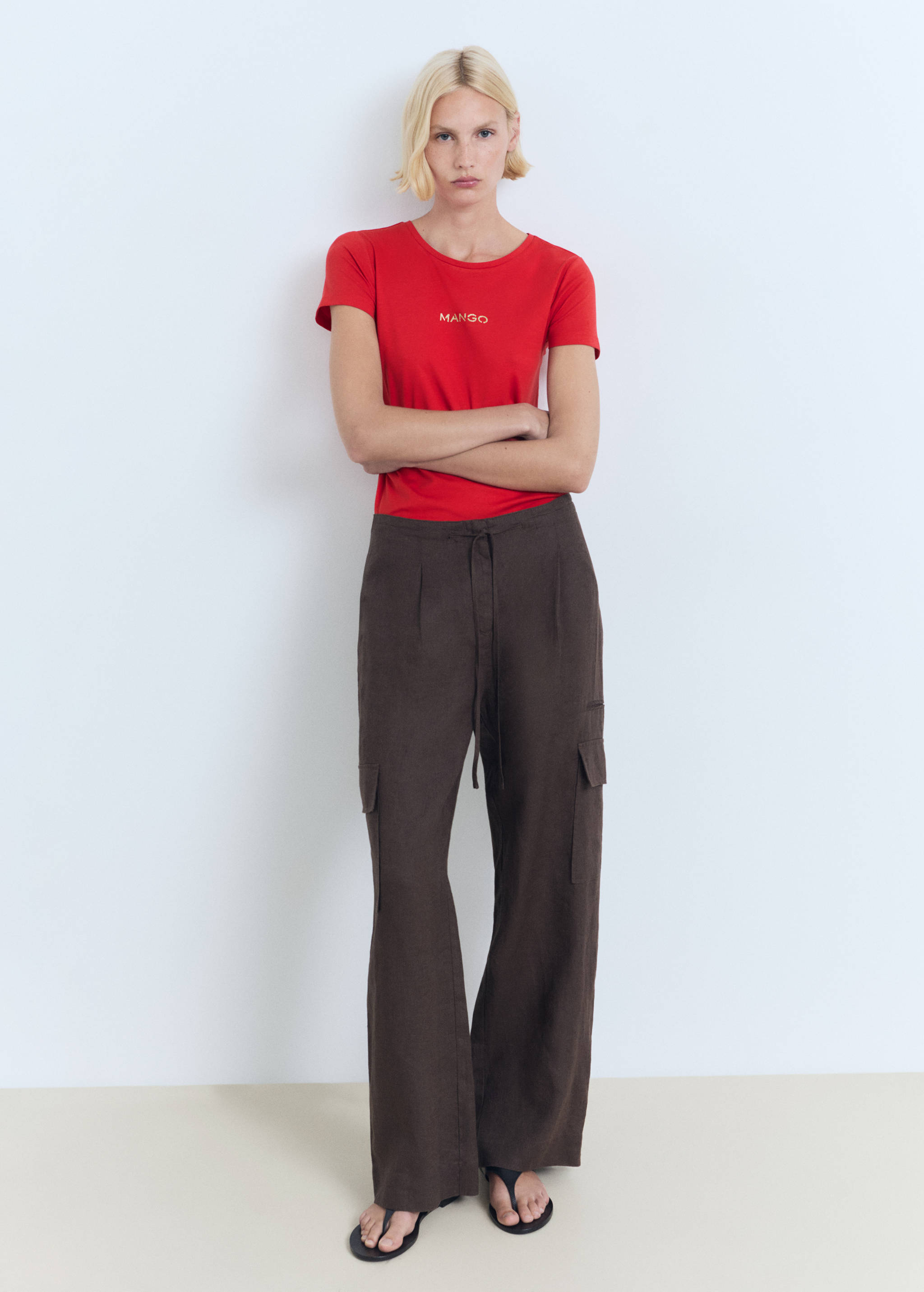 Logo cotton T-shirt - General plane