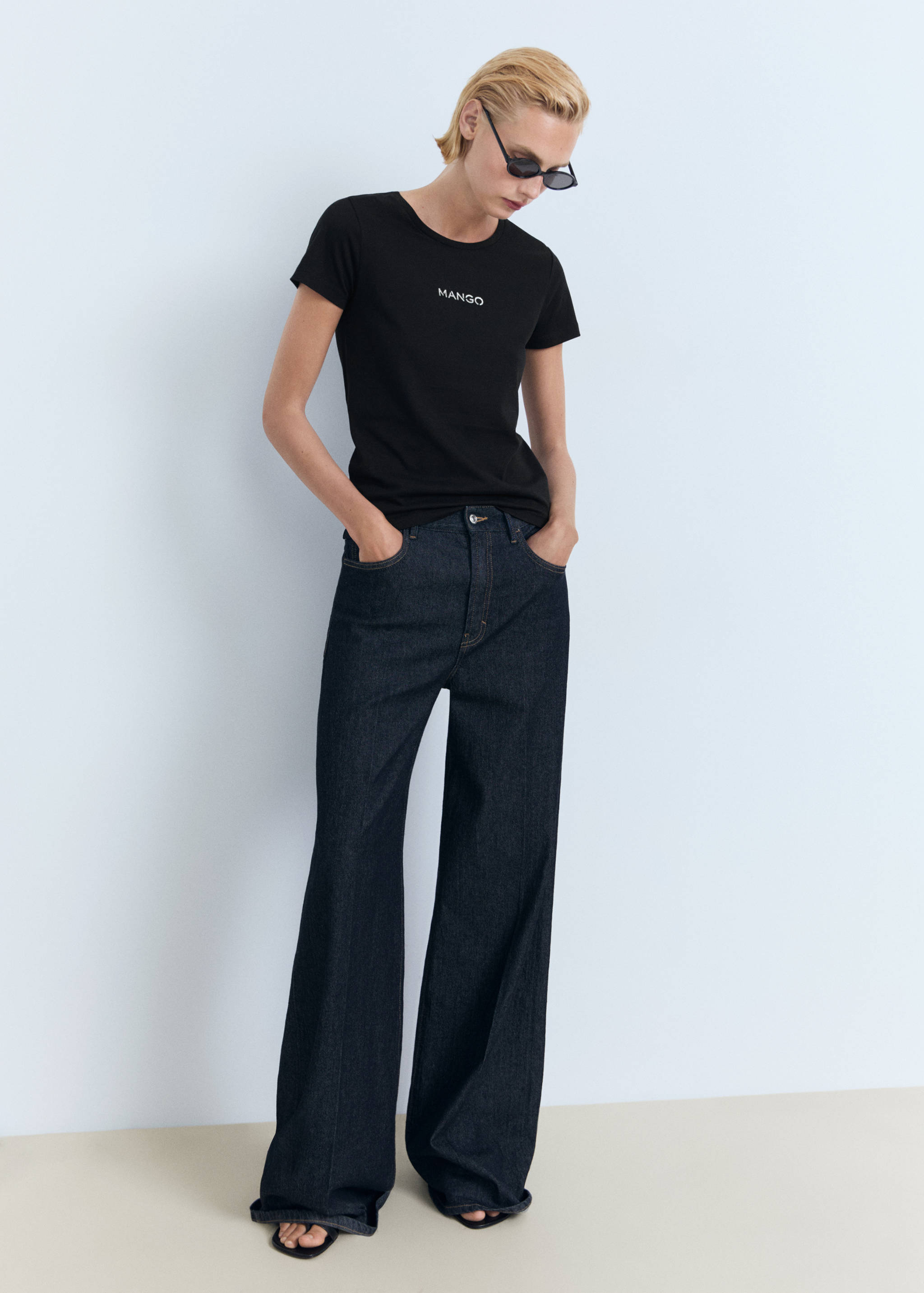 Logo cotton T-shirt - General plane