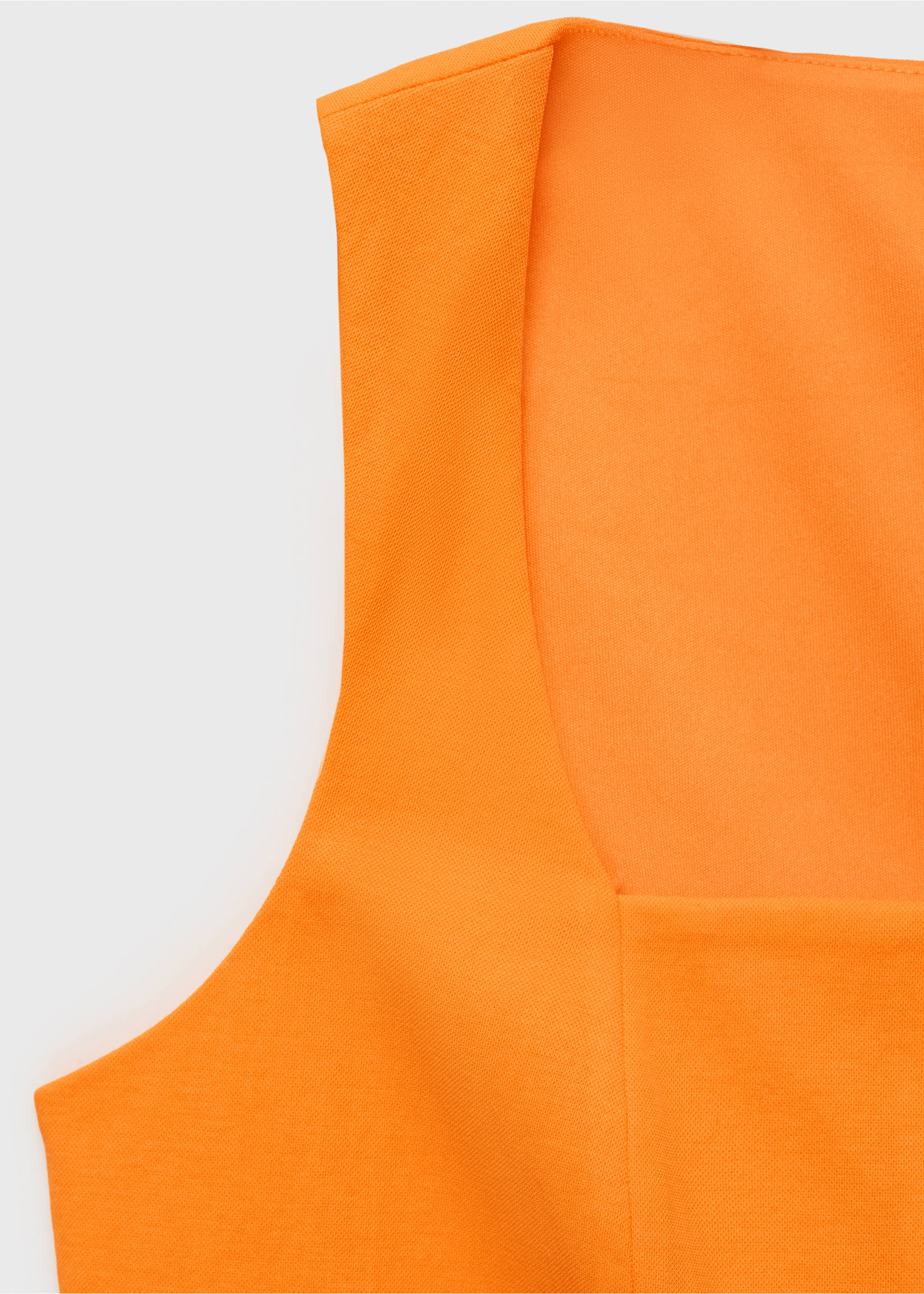 Top algodón botones - Detalle del artículo 8, Naranja. Ref: 17081241-00.