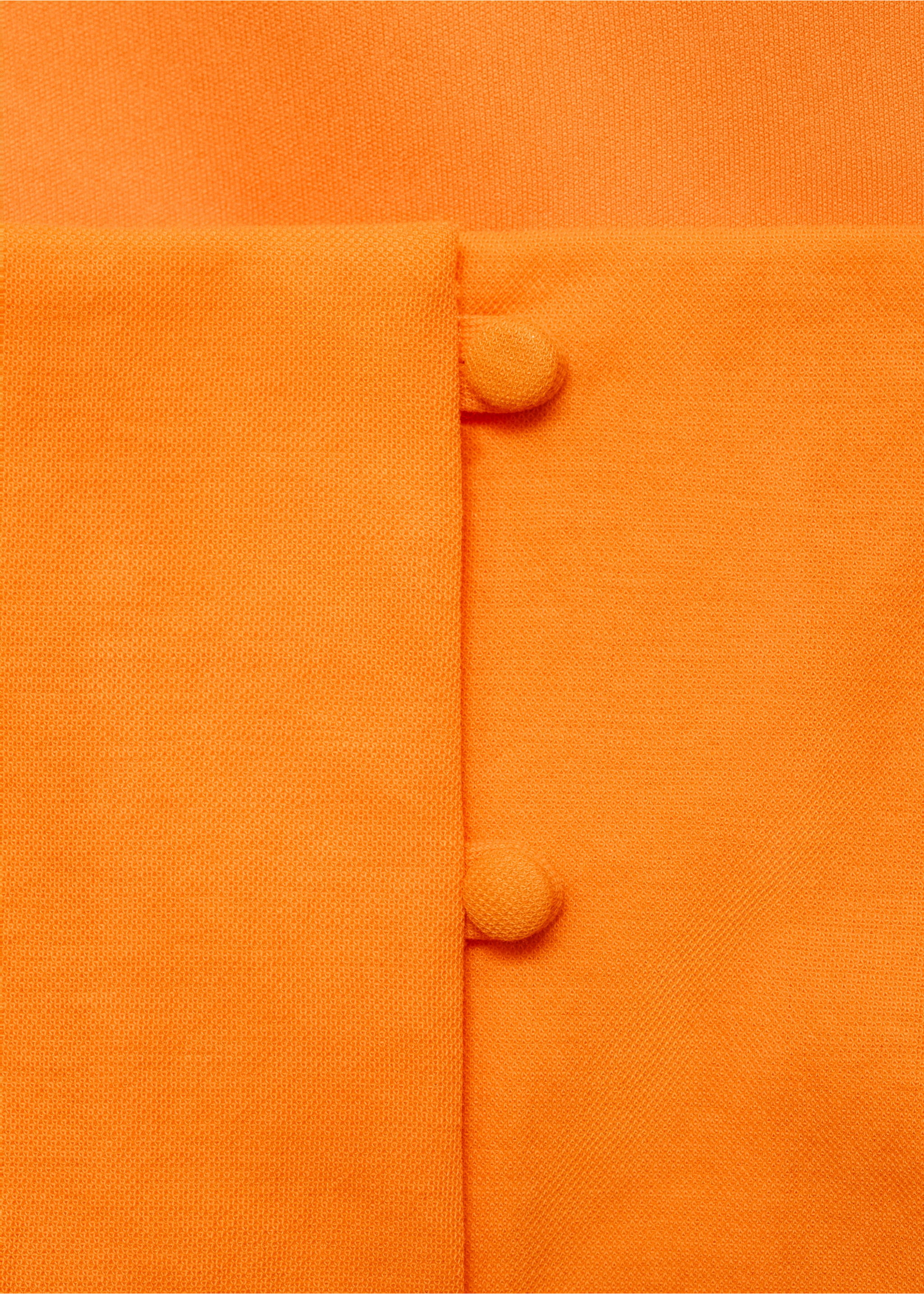 Top algodón botones - Detalle del artículo 0, Naranja. Ref: 17081241-00.