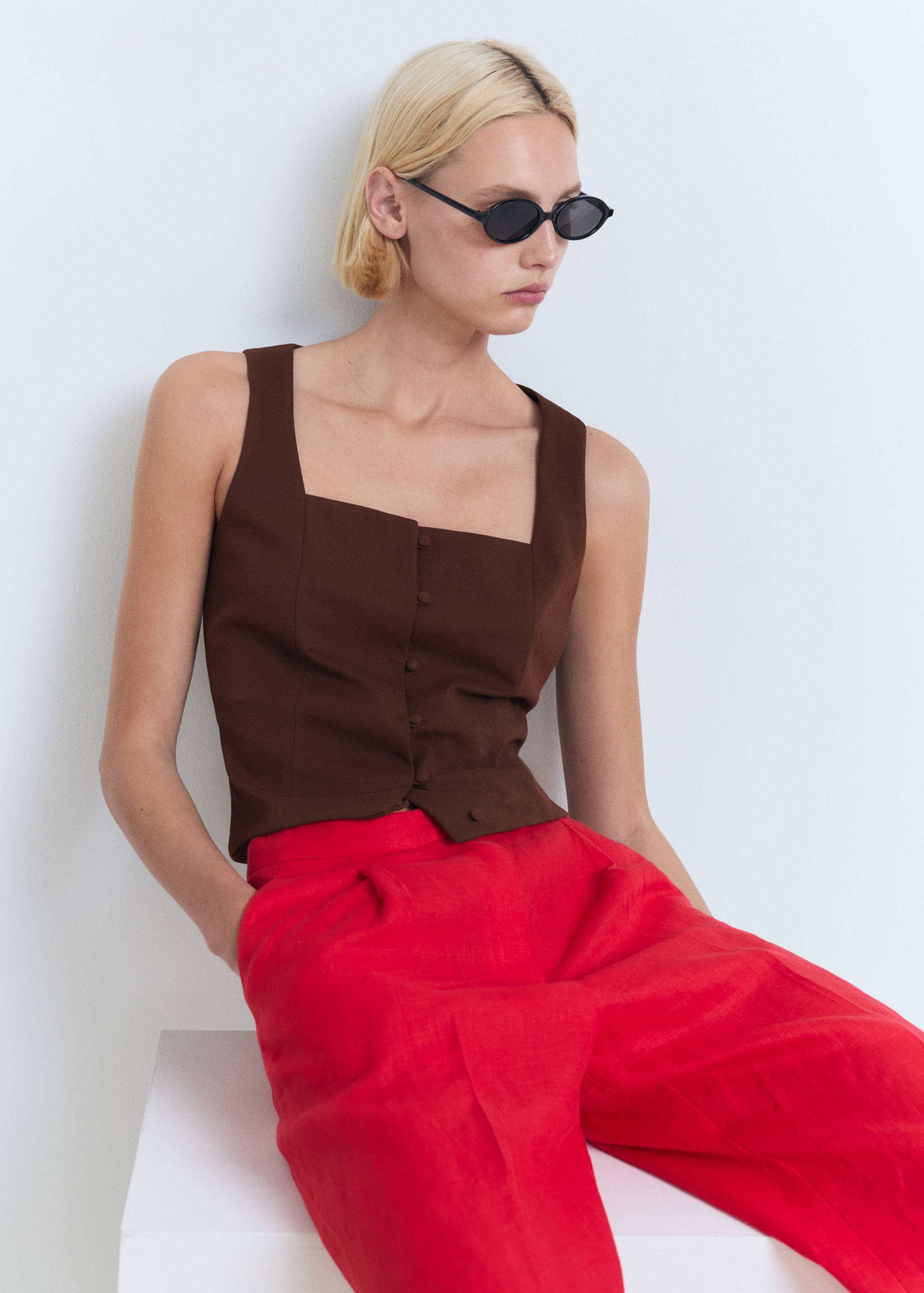 Top algodón botones - Detalle del artículo 2