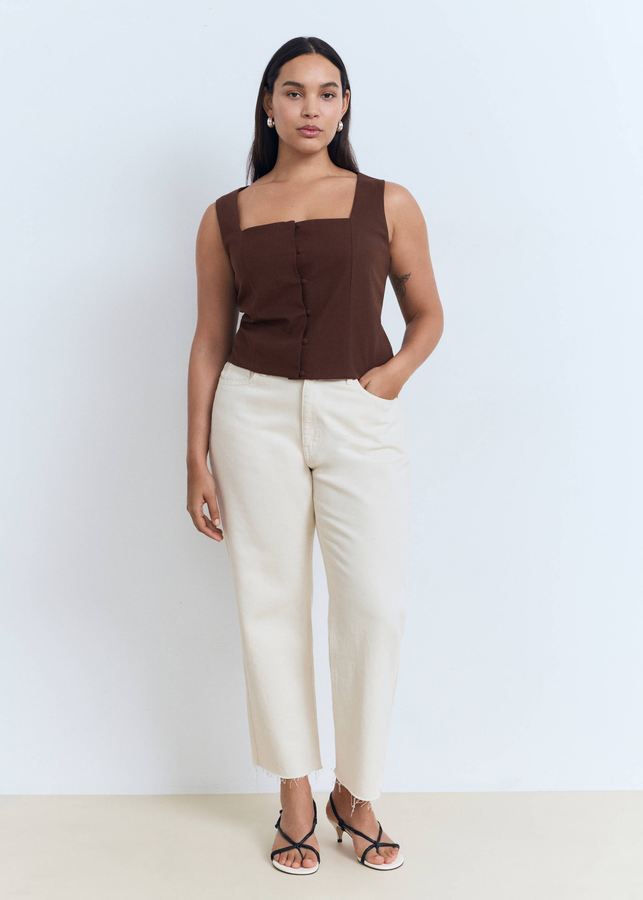 Top algodón botones - Detalle del artículo 3