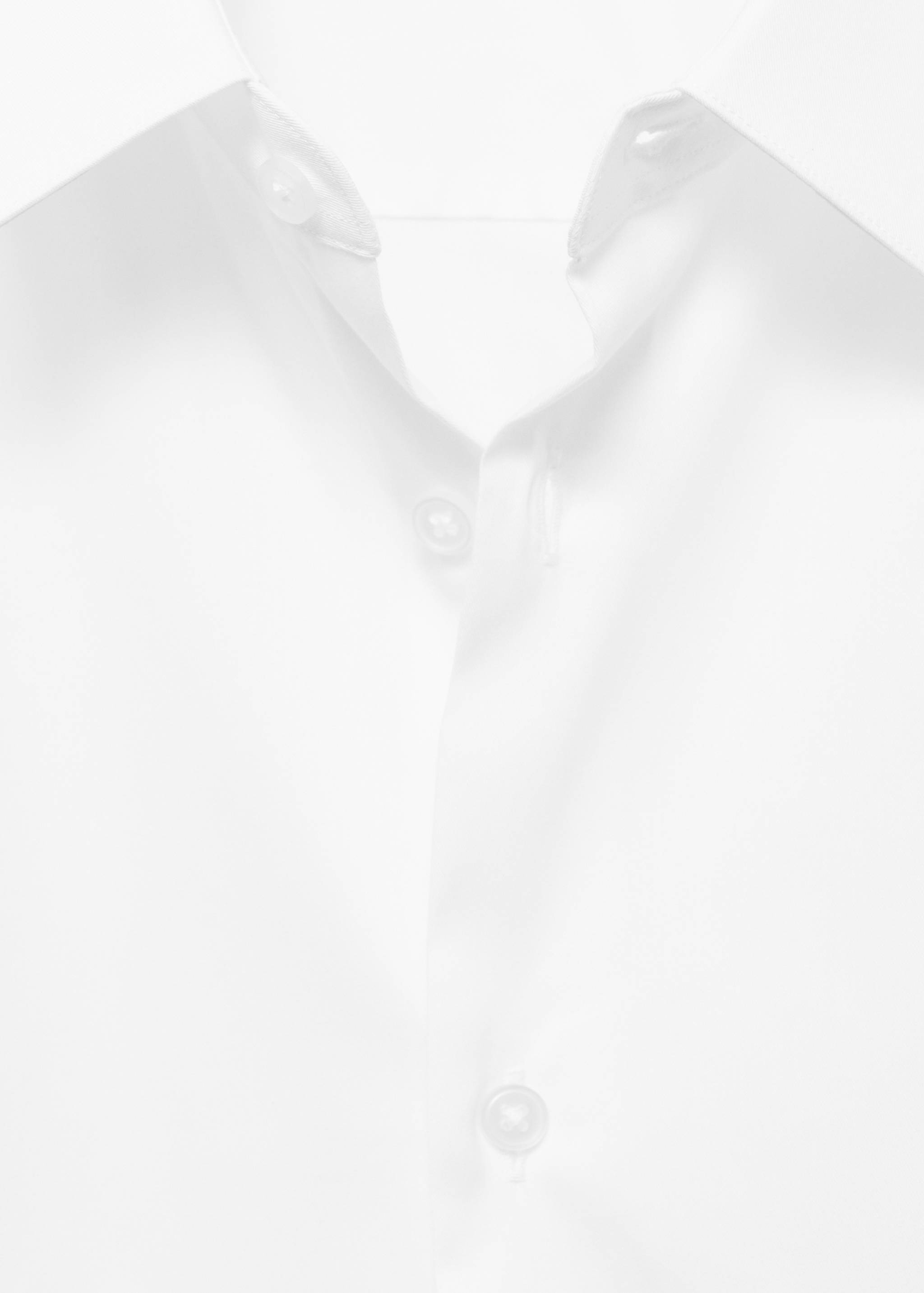 Slim fit cotton suit shirt - Details of the article 8