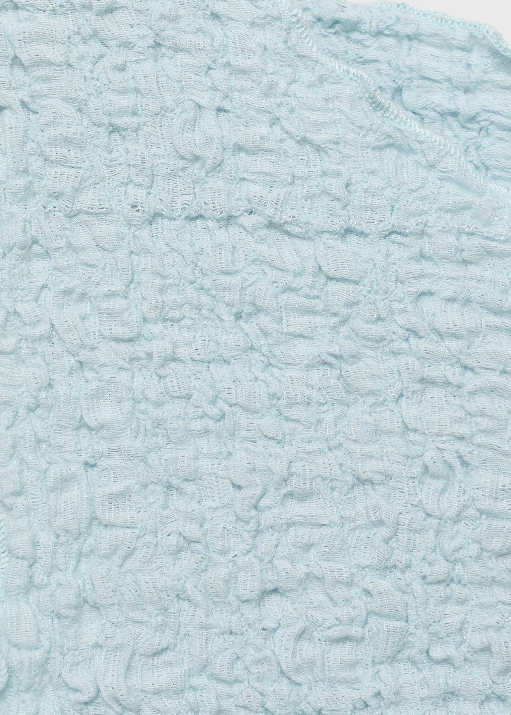 Фактурный топ со сборками - Деталь изделия 8