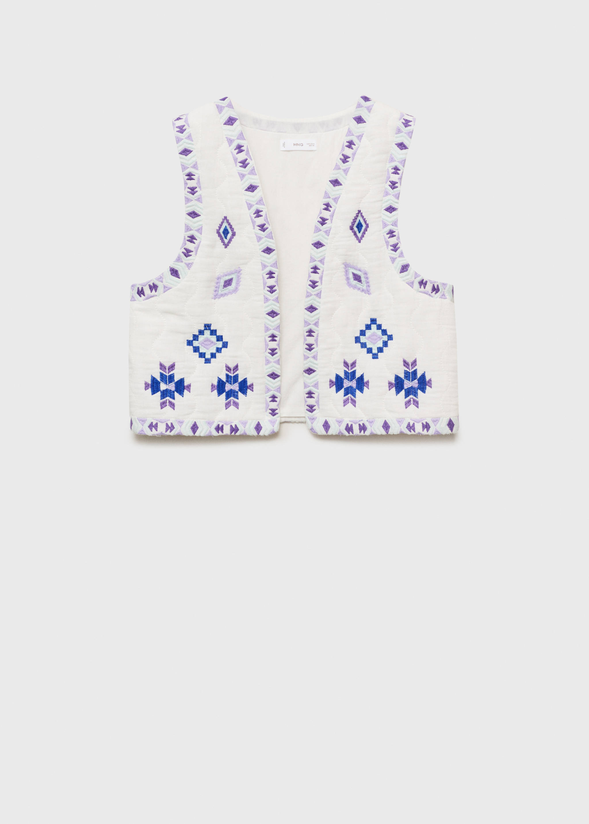Ethnic embroidered waistcoat - Article without model