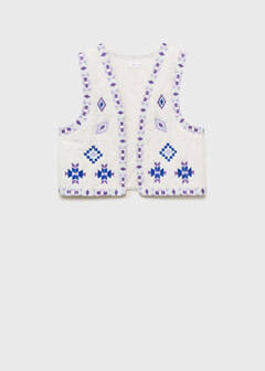 Ethnic embroidered waistcoat — Off White 4