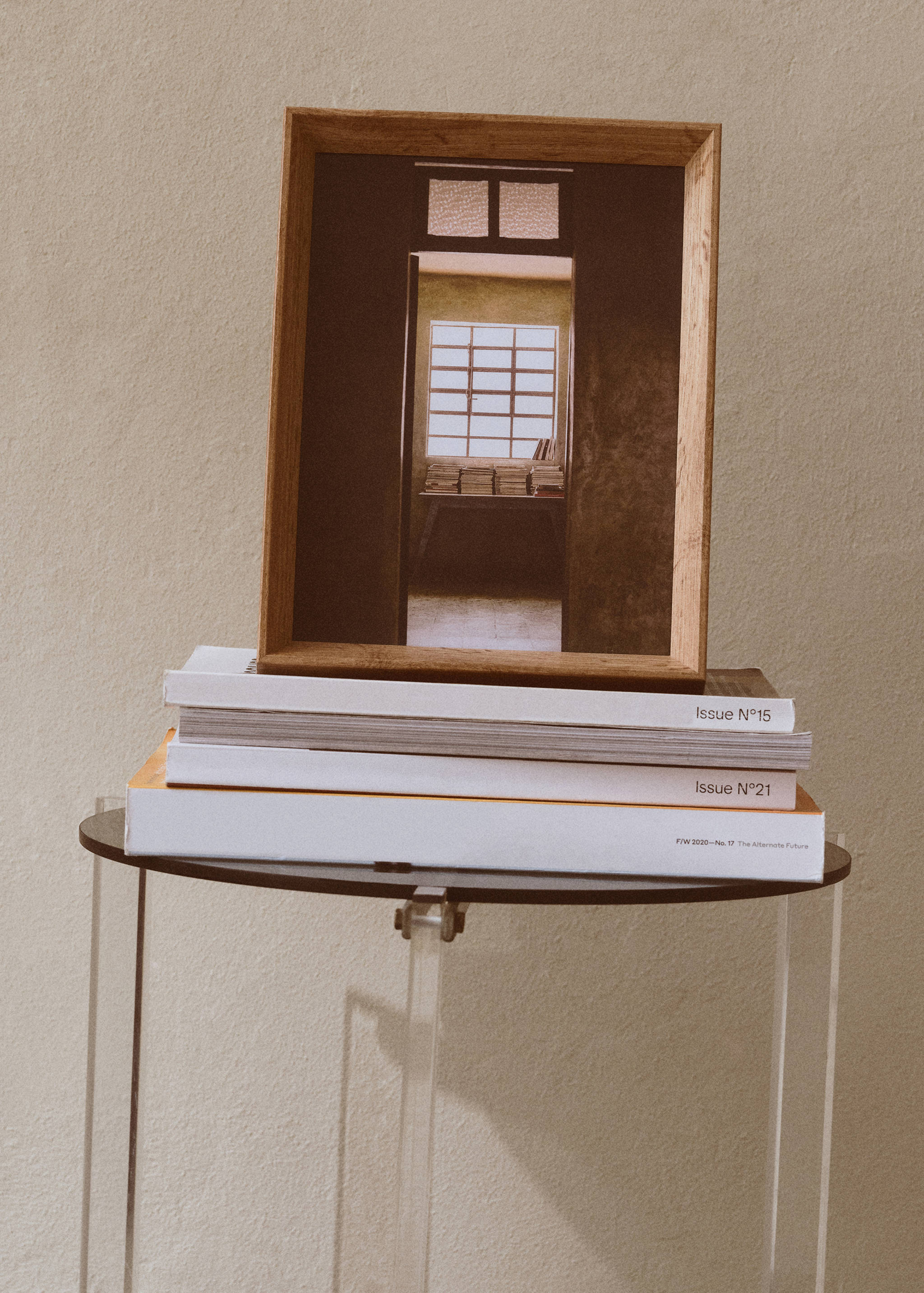 Moldura média de madeira biselada - Pormenor do artigo 6