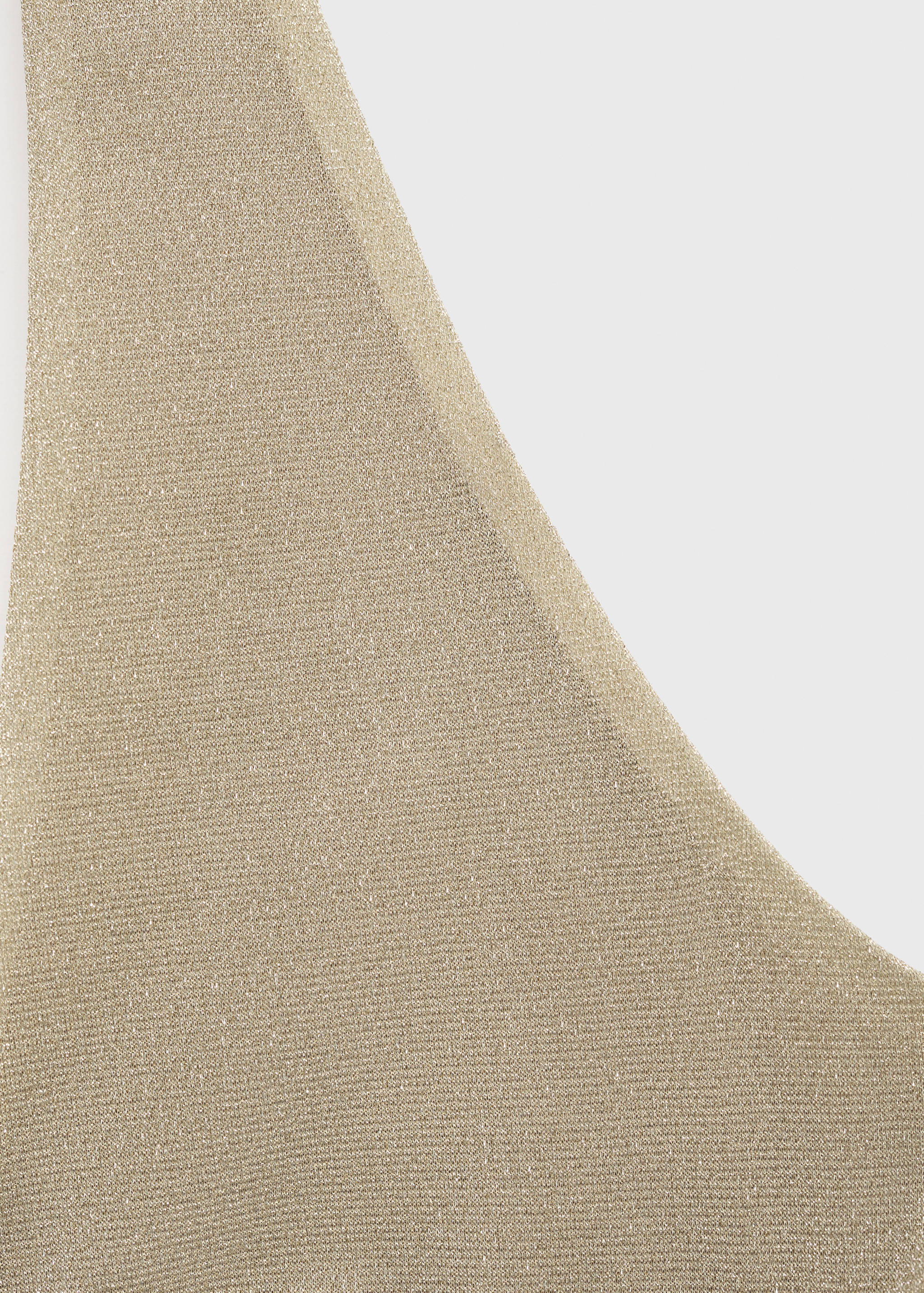 Lurex bikini top with adjustable back - Details of the article 8