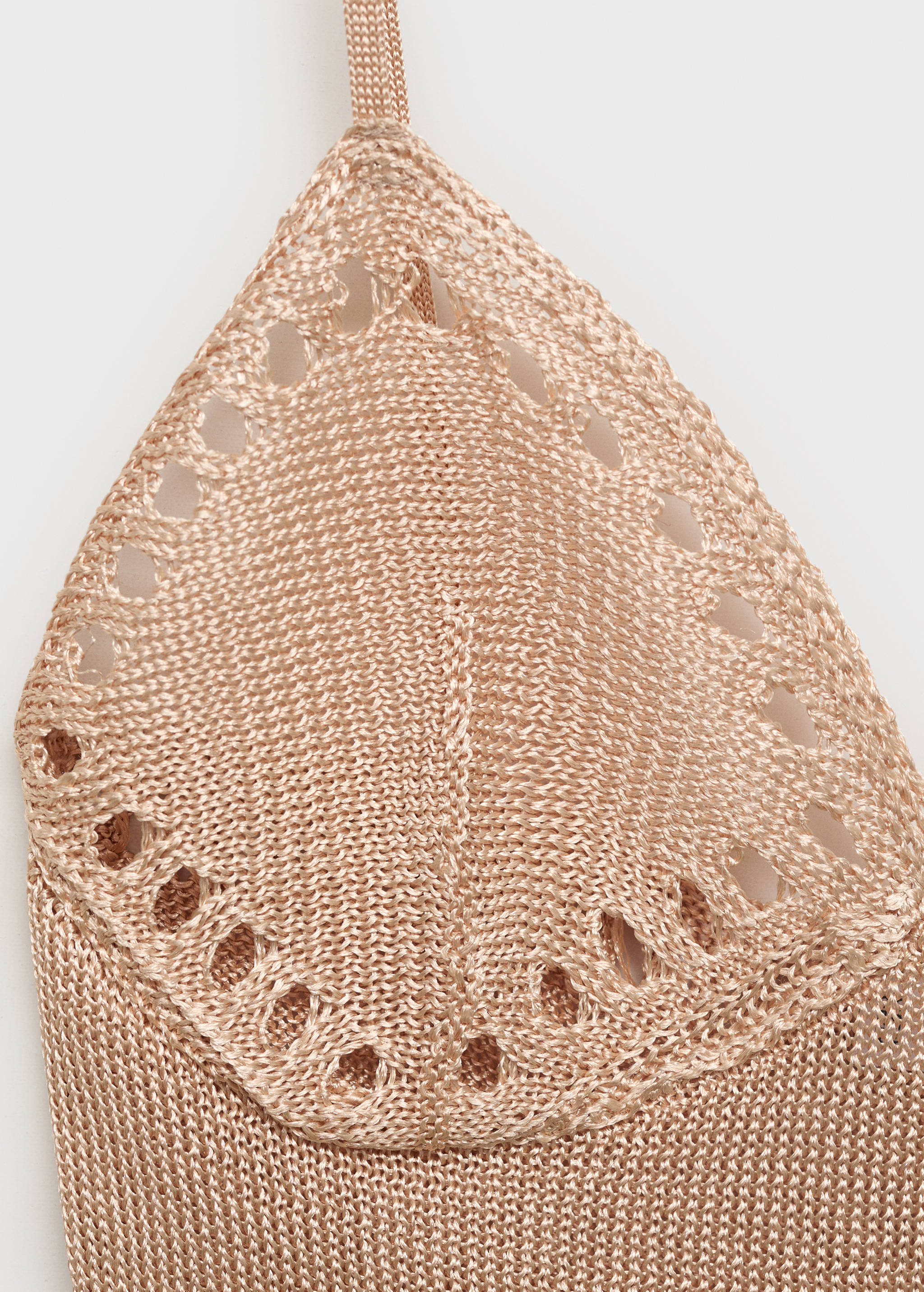 Lurex body with lace accents - Details of the article 8