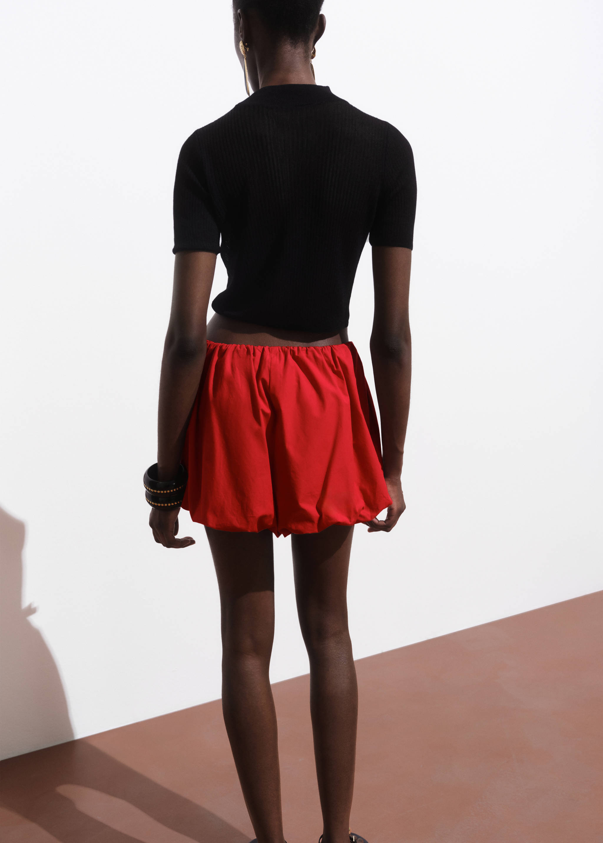 Jersey punto crop - Reverso del artículo