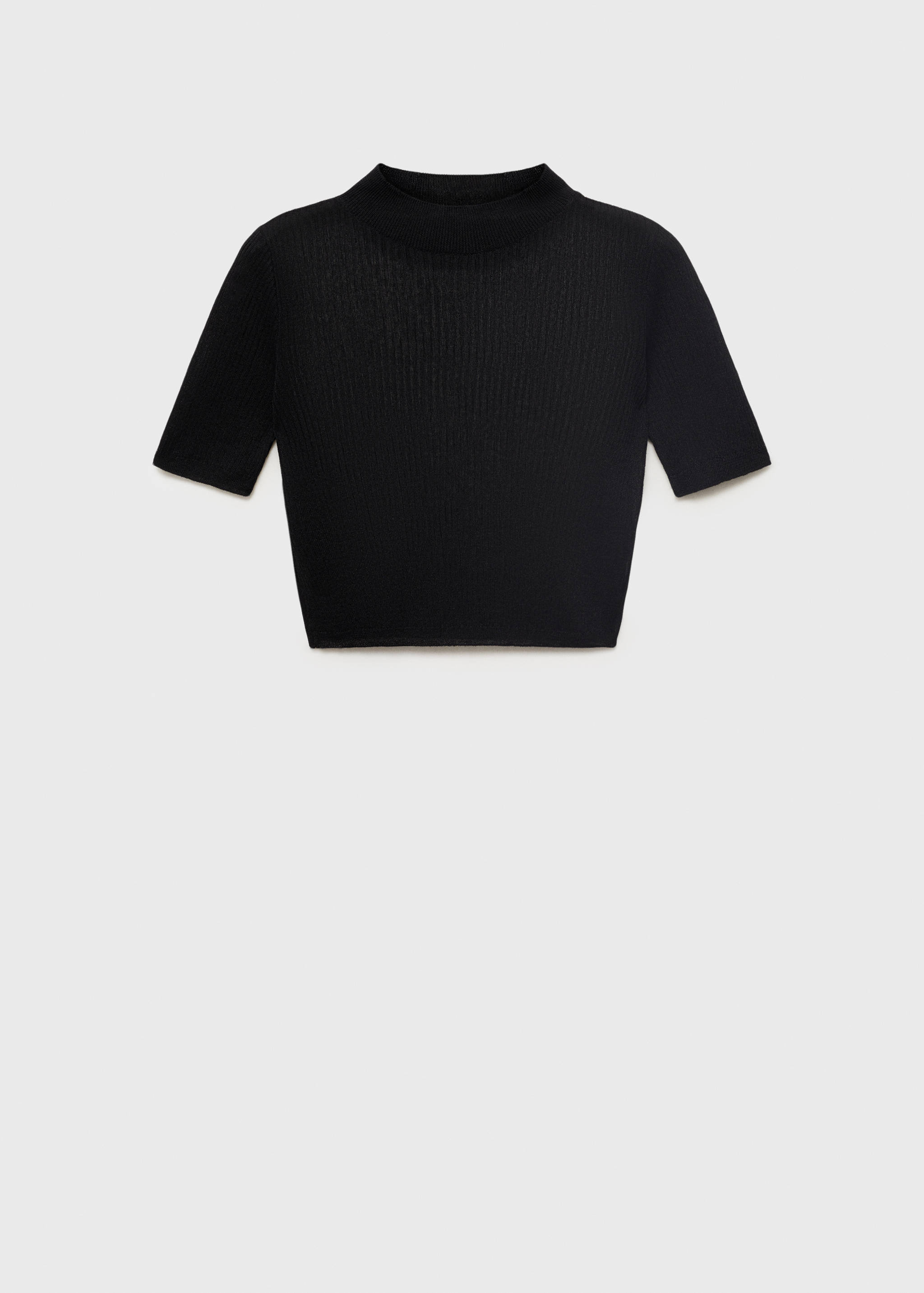 Pull-over maille crop - Article sans modèle