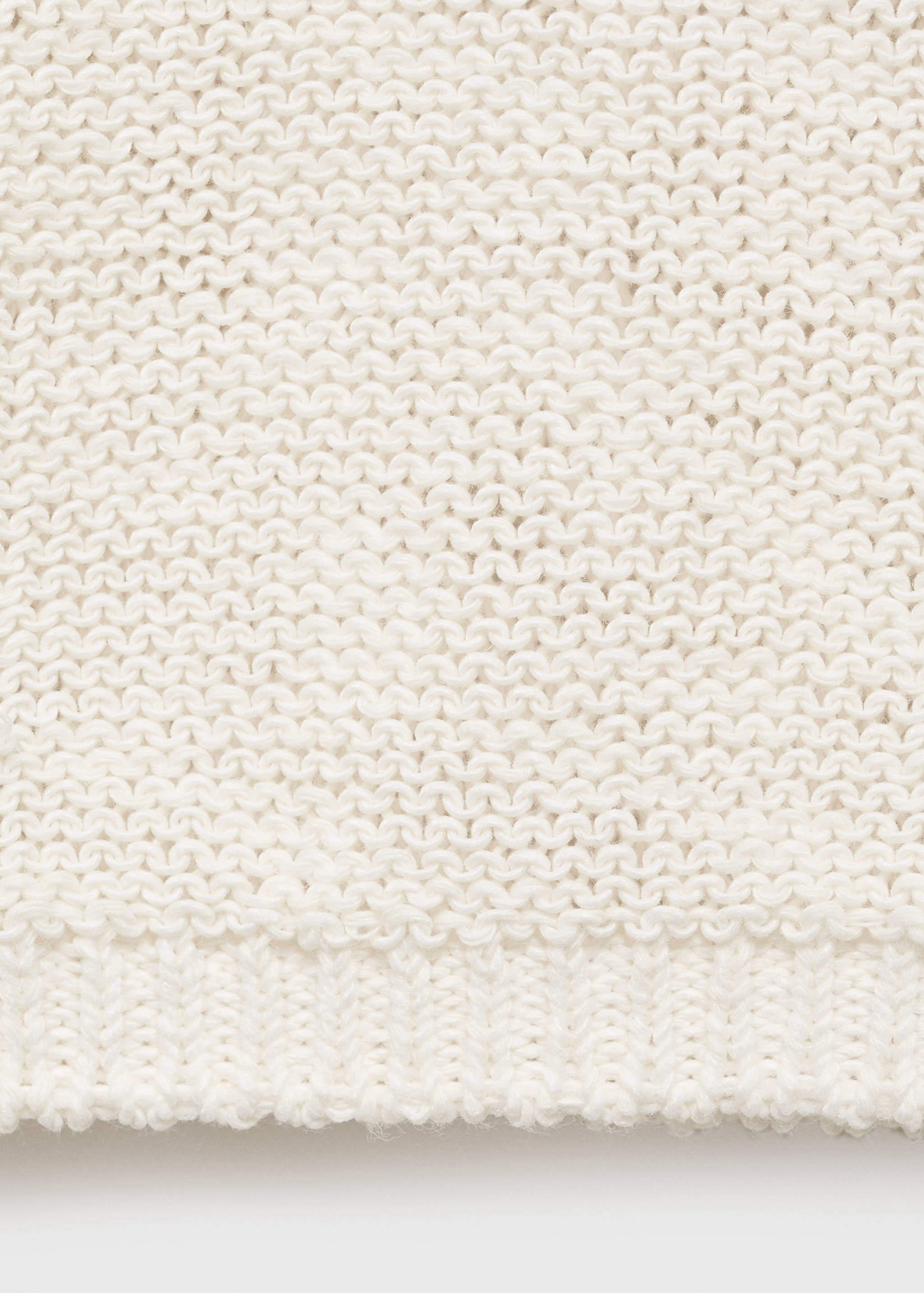V-neck knit sweater - Details of the article 0