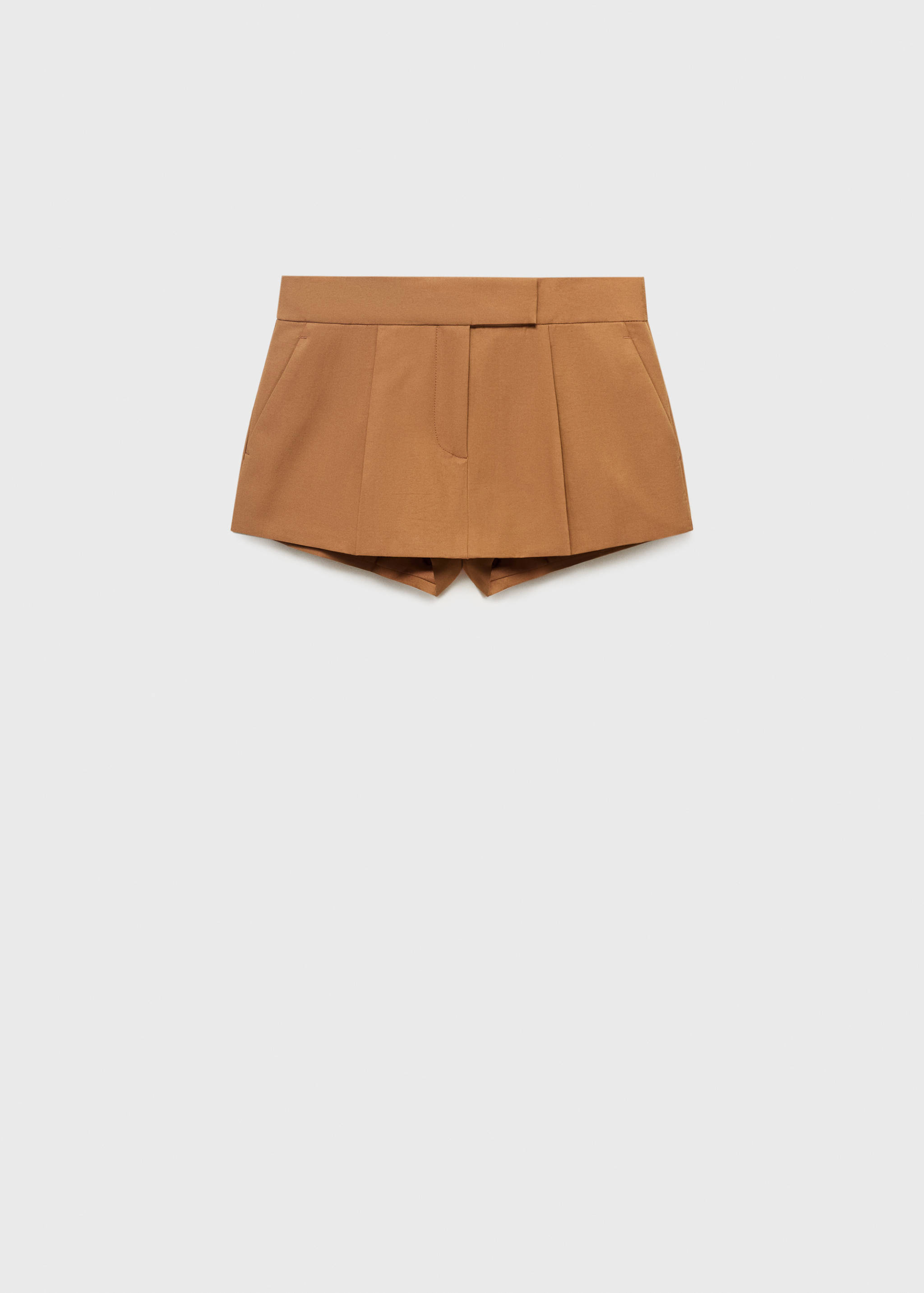 Mini-skirt with pleats - Article without model