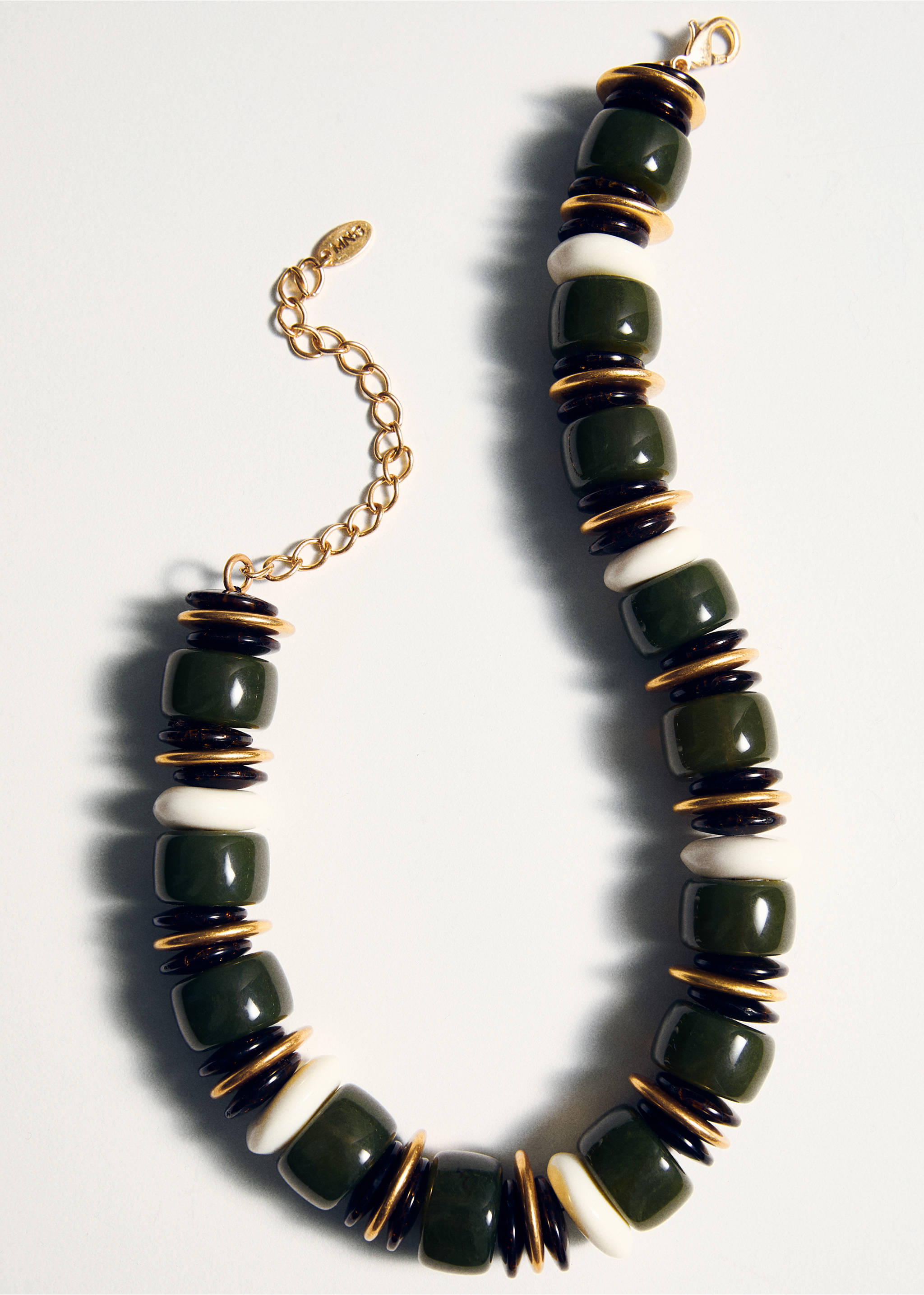 Collar bolas combinadas - Detalle del artículo 5, Verde pastel. Ref: 17081274-00.